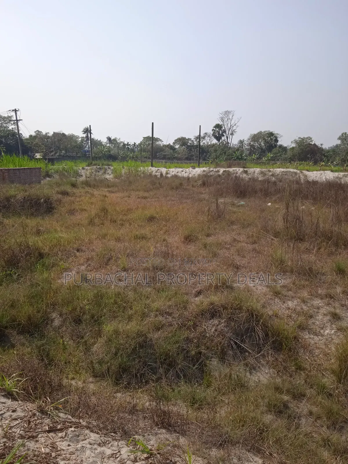 13 Katha plot for sale on 60 feet road adjacent to Badda, Satarkul main road. in Badda