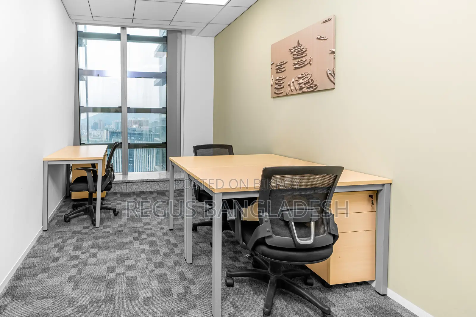 Find Office Space in Regus Borak Mehanur for 3 Persons in Gulshan