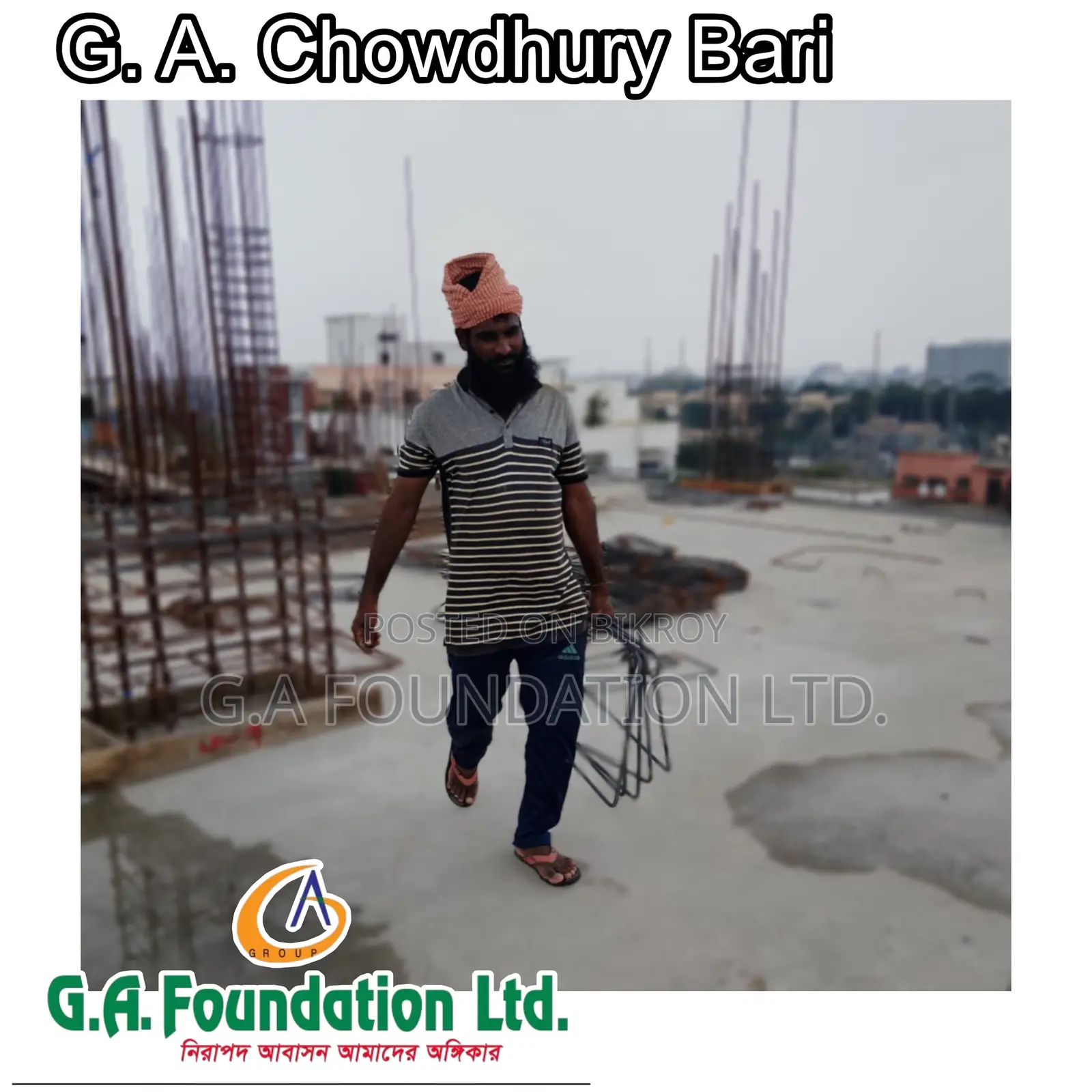 3bdrm Apartment in G. A. Chowdhury Bari, Mirpur for Sale in Mirpur