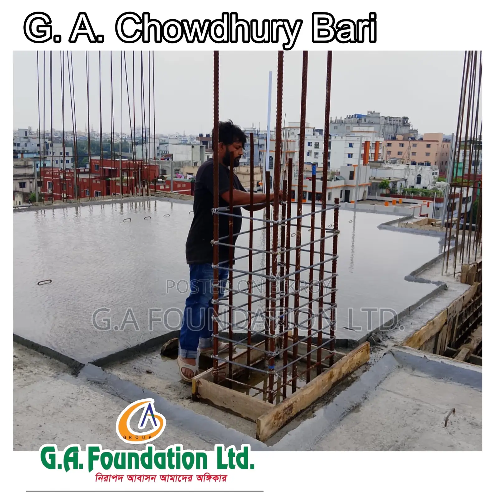 3bdrm Apartment in G. A. Chowdhury Bari, Mirpur for Sale in Mirpur