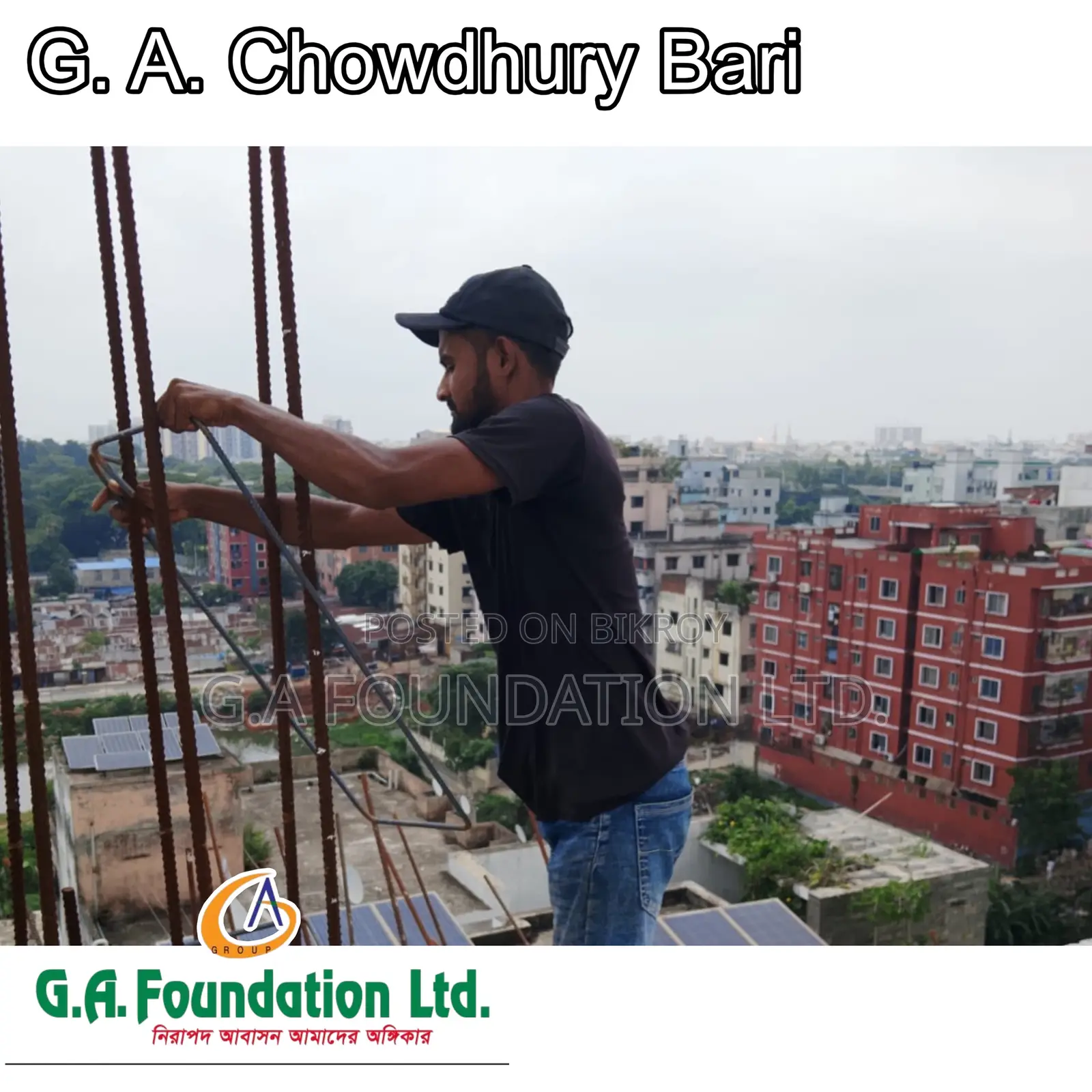 3bdrm Apartment in G. A. Chowdhury Bari, Mirpur for Sale in Mirpur