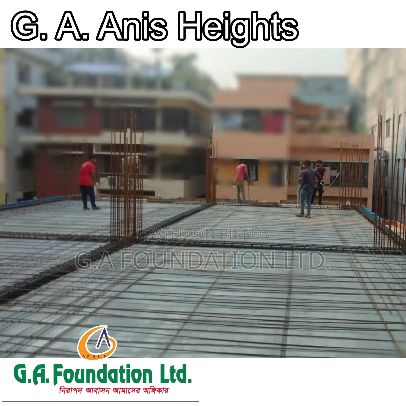 5bdrm Apartment in G. A. Anis Heights, Mirpur for Sale in Mirpur