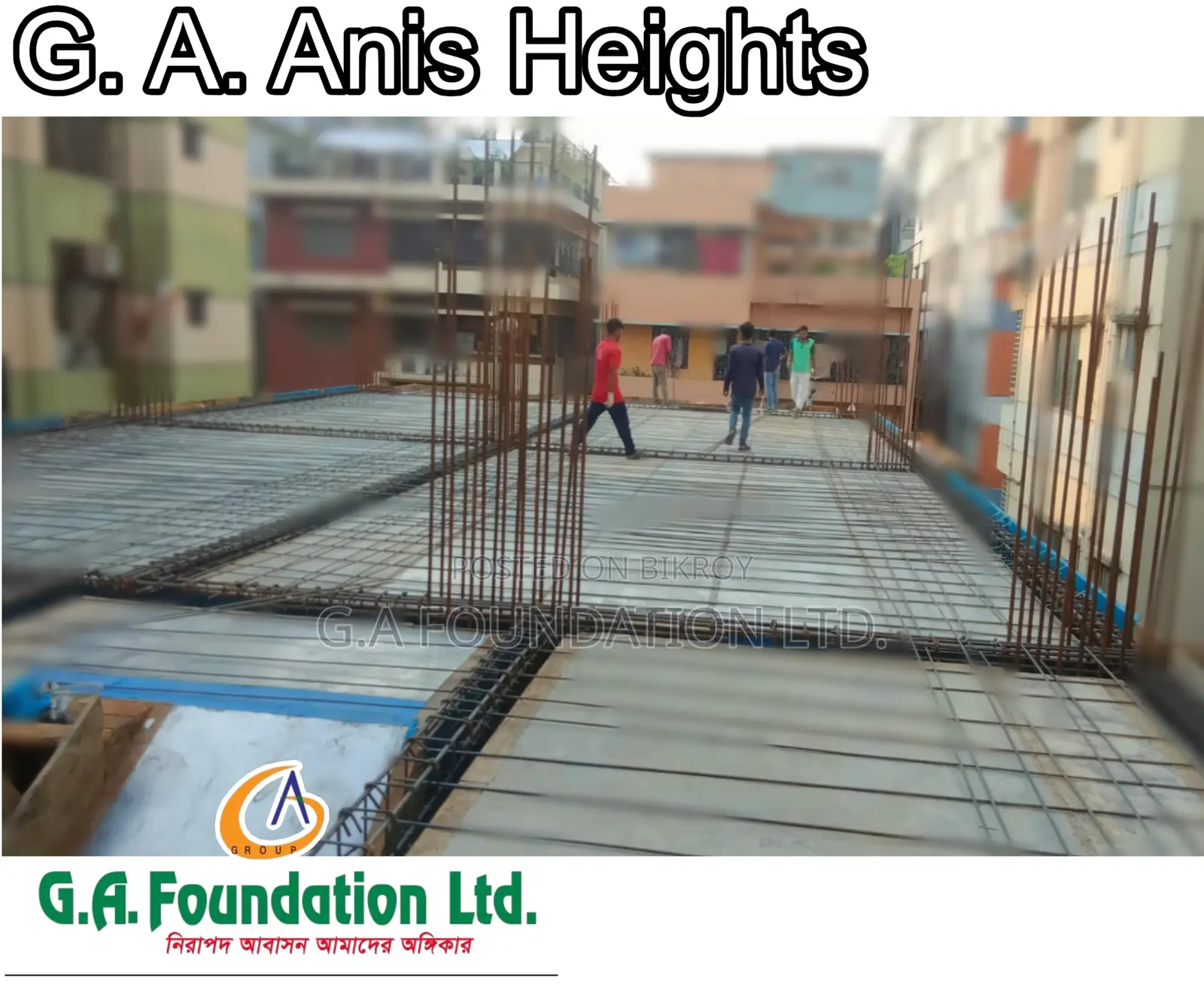 5bdrm Apartment in G. A. Anis Heights, Mirpur for Sale in Mirpur