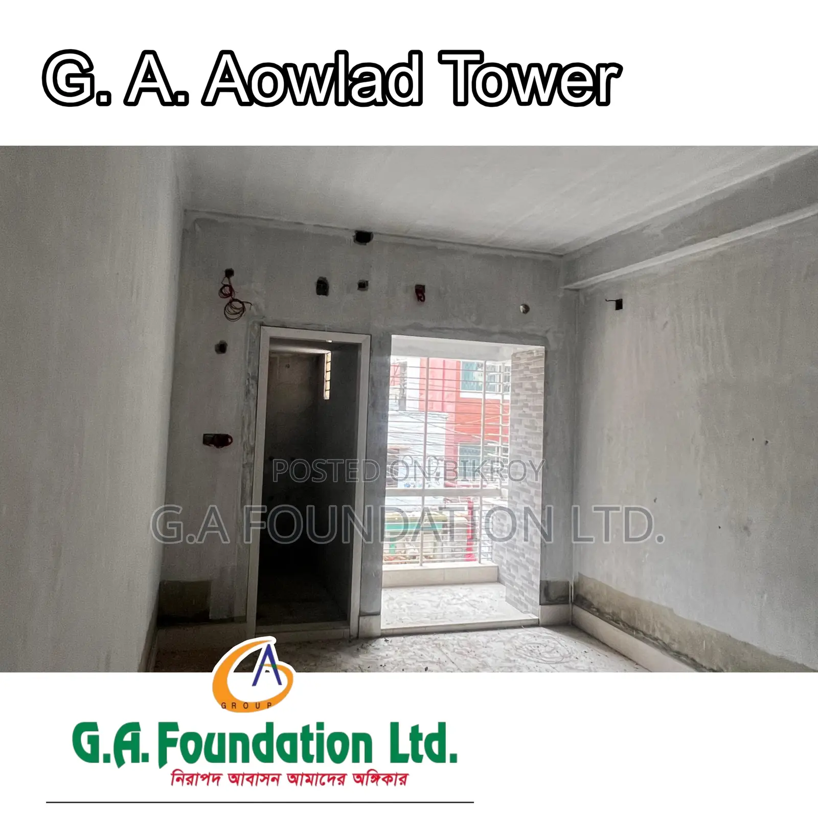 3bdrm Apartment in G. A. Aowlad Tower, Mirpur for Sale in Mirpur