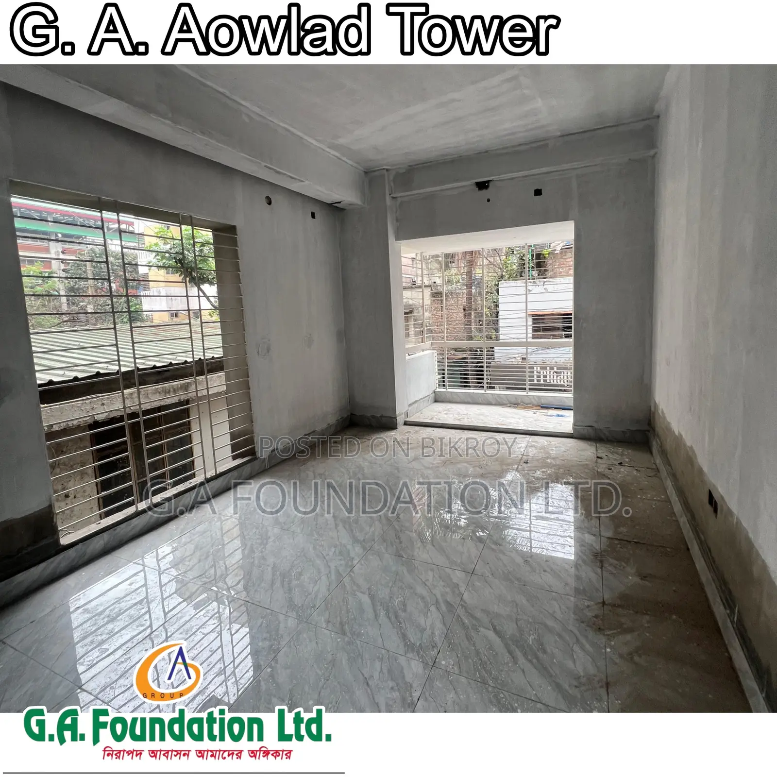 3bdrm Apartment in G. A. Aowlad Tower, Mirpur for Sale in Mirpur