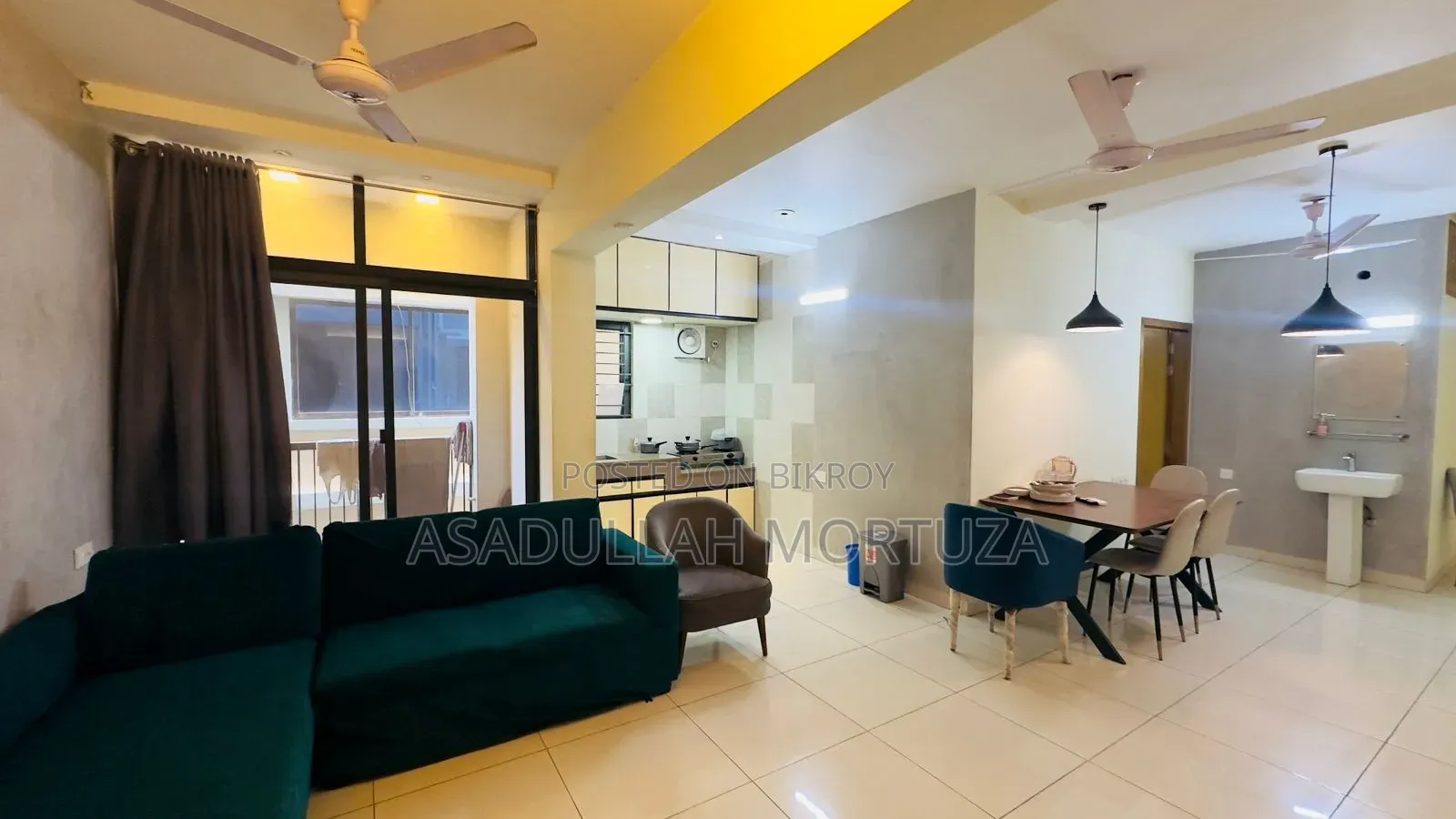 Rent a Furnished 3-Bedroom Apartment in Basundhara in Basundhara