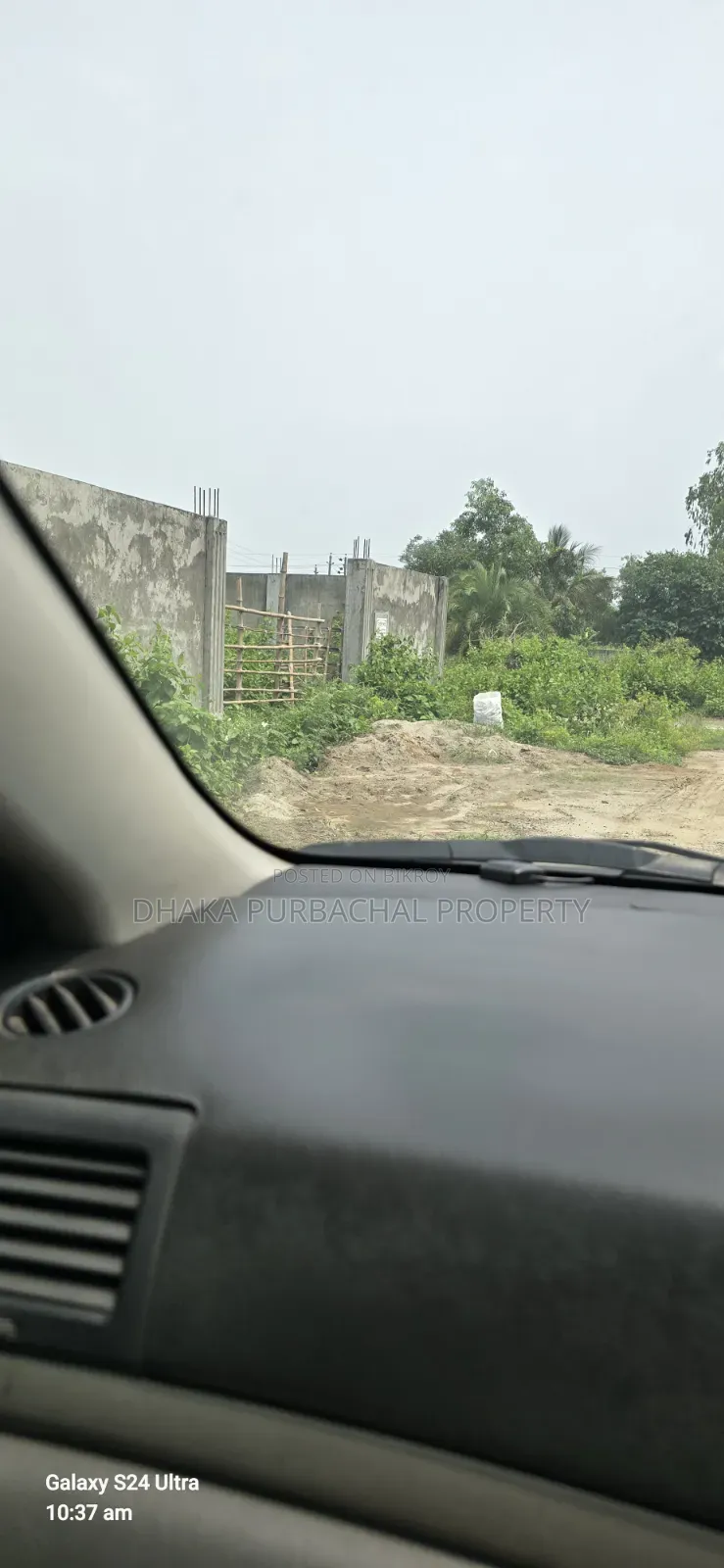 RAJUK Purbachal 75ft Road South Facing 3 Katha Plot for Sale in Purbachal