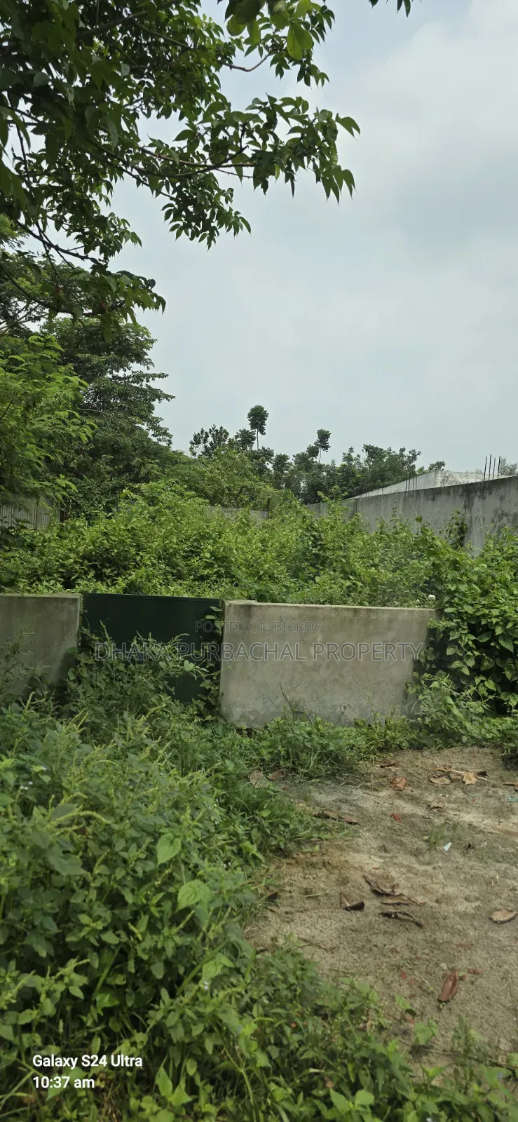 RAJUK Purbachal 75ft Road South Facing 3 Katha Plot for Sale in Purbachal