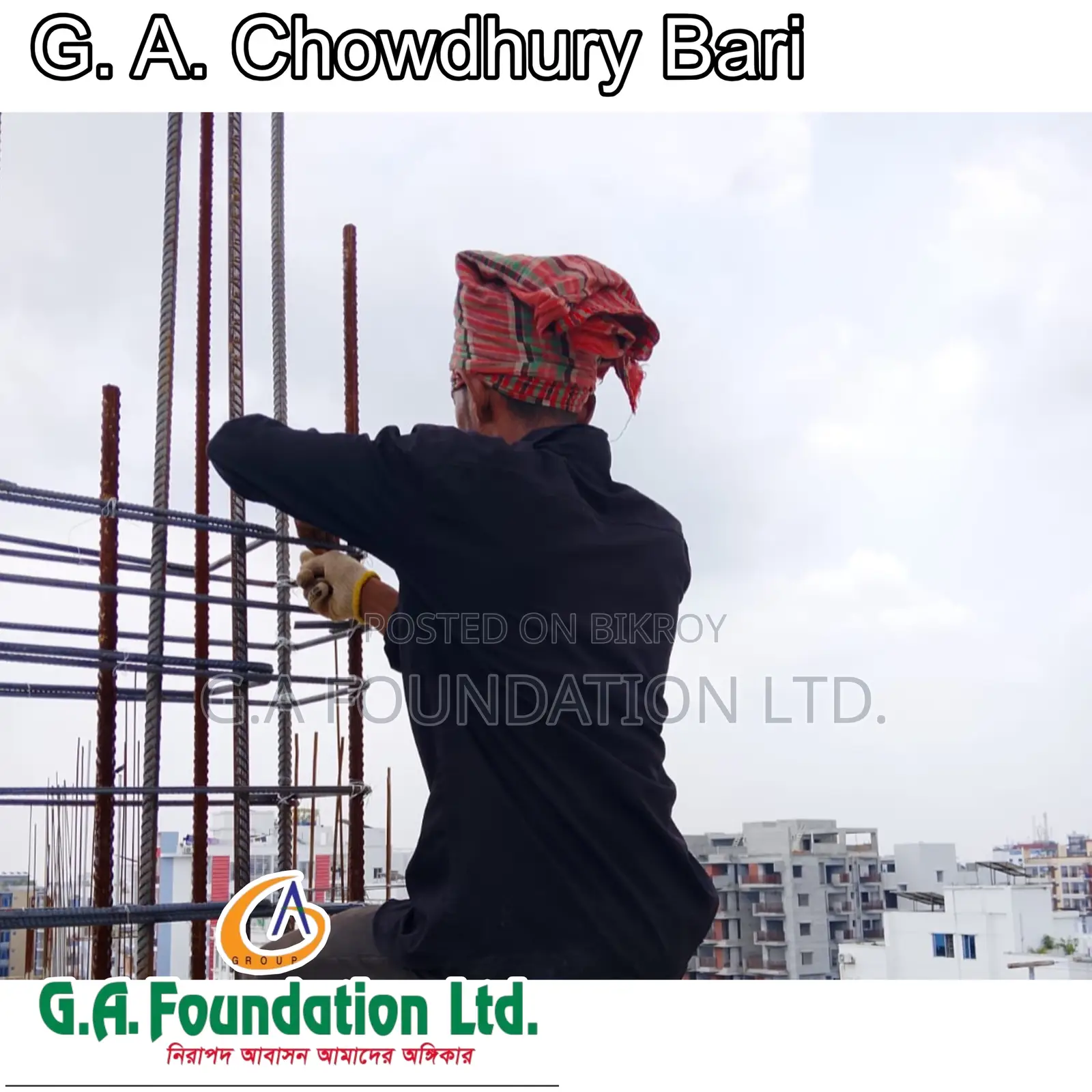 3bdrm Apartment in G. A. Chowdhury Bari, Mirpur for Sale in Mirpur