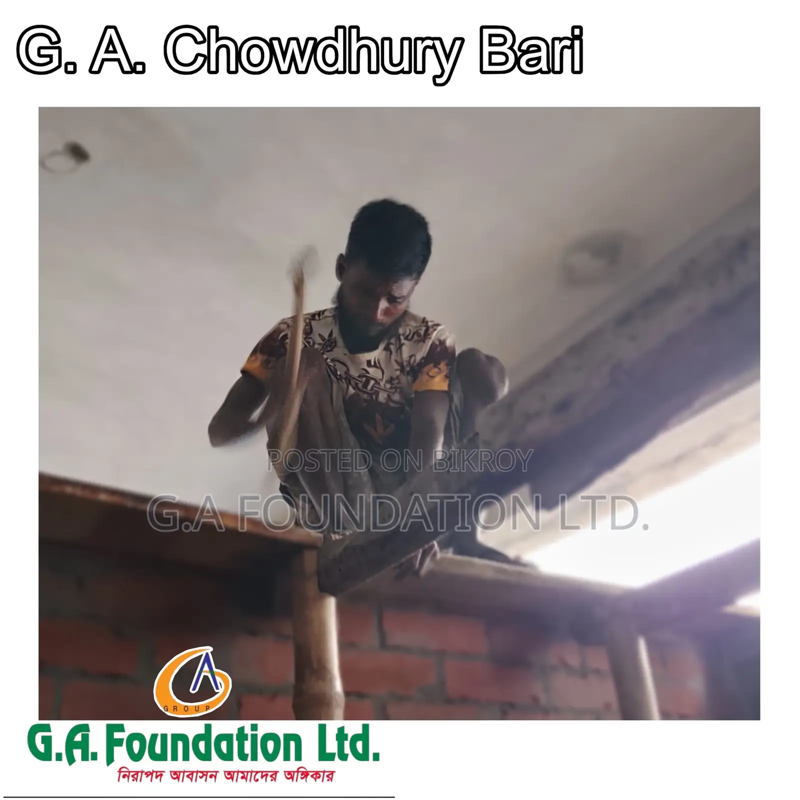 3bdrm Apartment in G. A. Chowdhury Bari, Mirpur for Sale in Mirpur