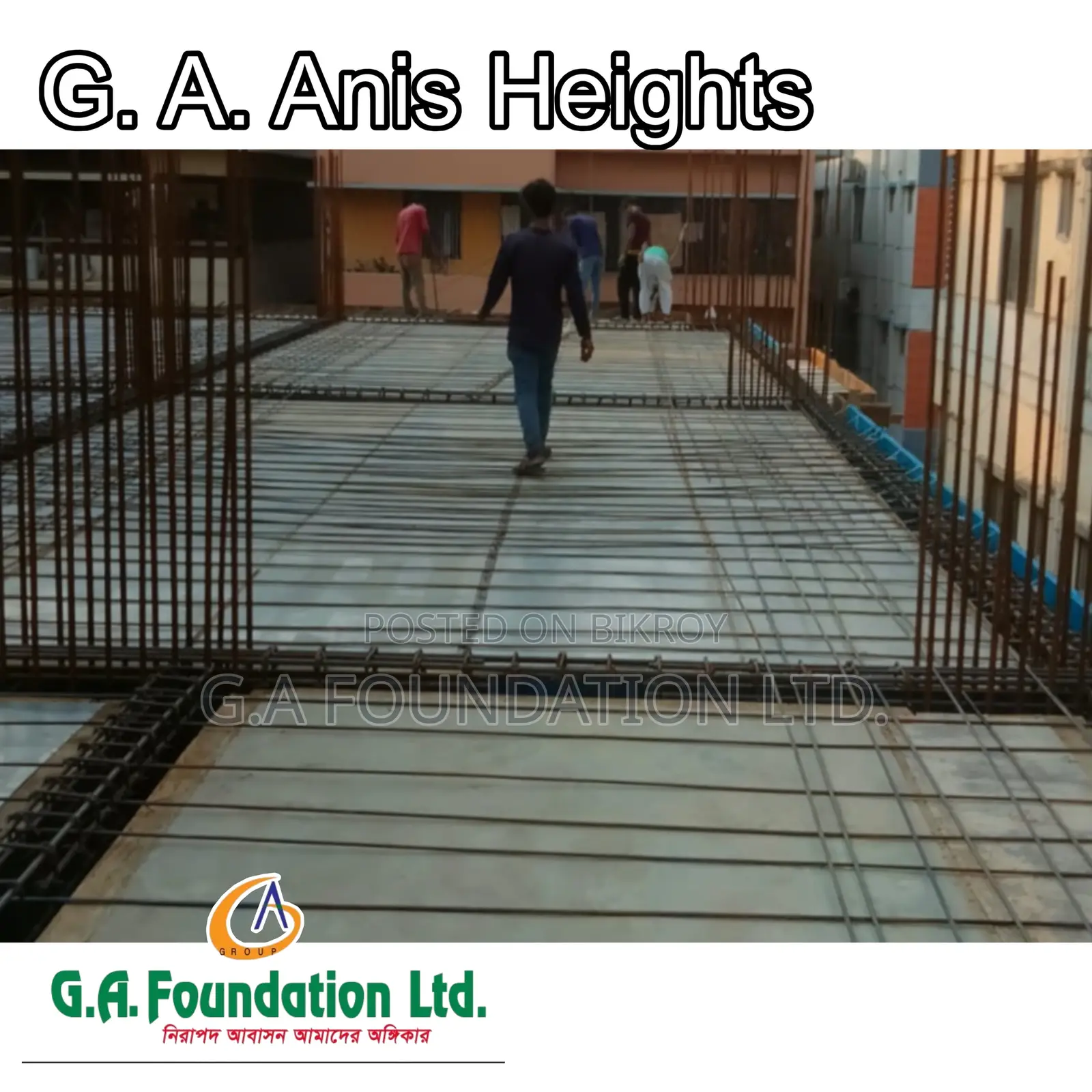 3bdrm Apartment in G. A. Anis Heights, Mirpur for Sale in Mirpur