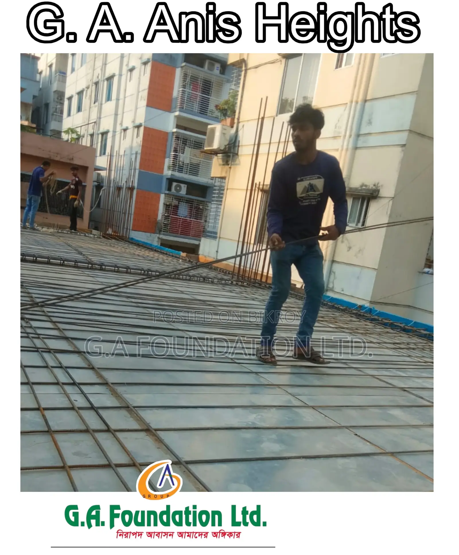 3bdrm Apartment in G. A. Anis Heights, Mirpur for Sale in Mirpur