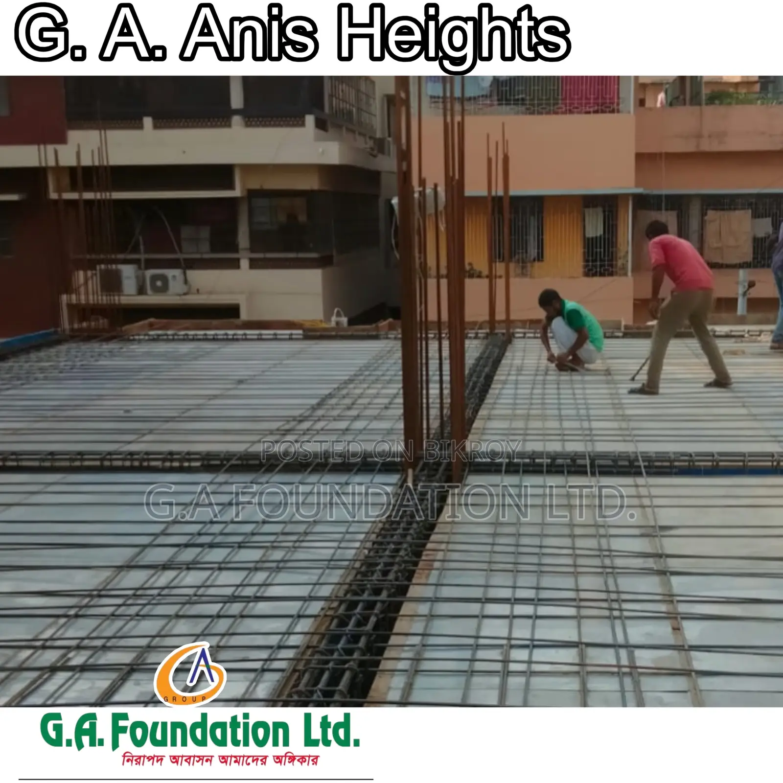 3bdrm Apartment in G. A. Anis Heights, Mirpur for Sale in Mirpur