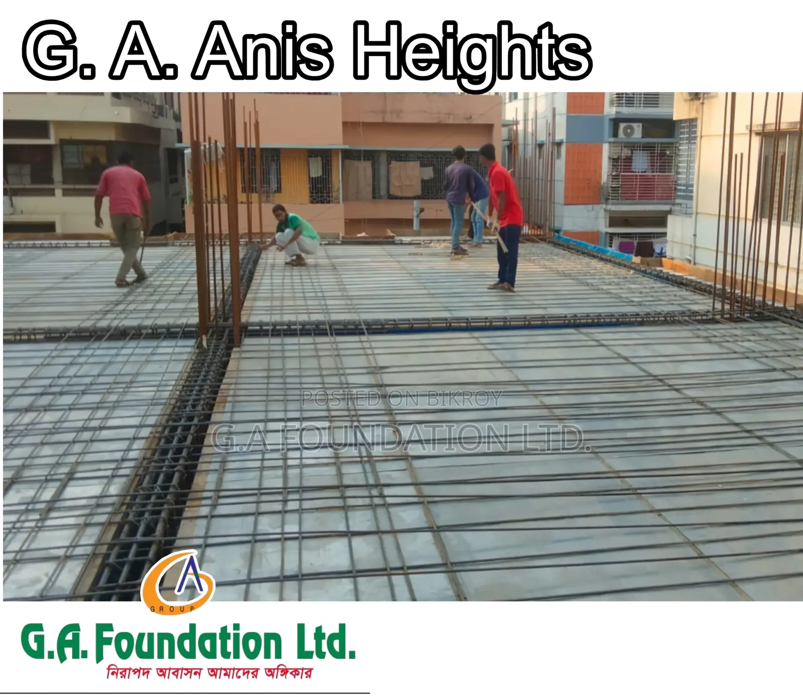 3bdrm Apartment in G. A. Anis Heights, Mirpur for Sale in Mirpur