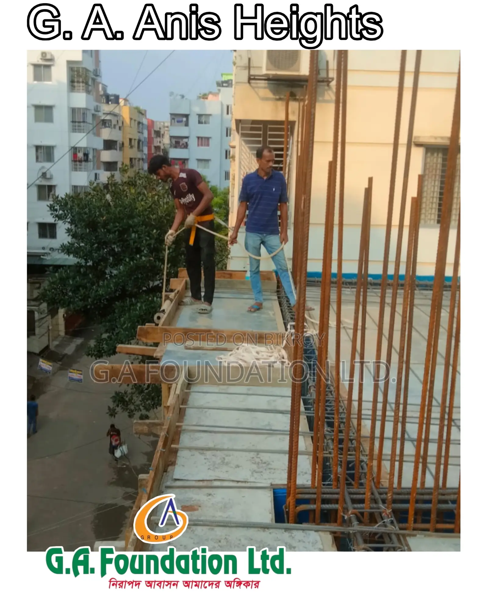 3bdrm Apartment in G. A. Anis Heights, Mirpur for Sale in Mirpur