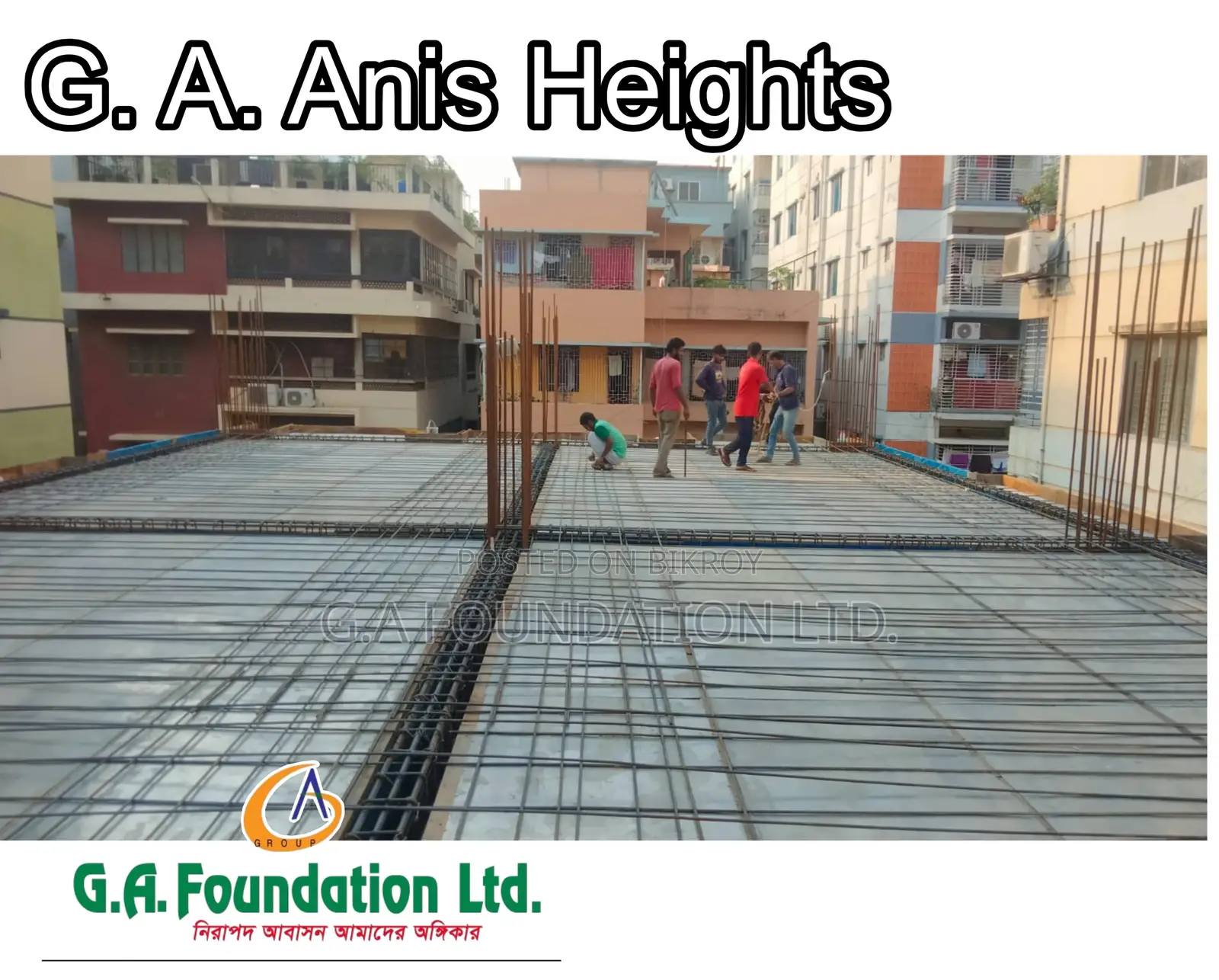 3bdrm Apartment in G. A. Anis Heights, Mirpur for Sale in Mirpur