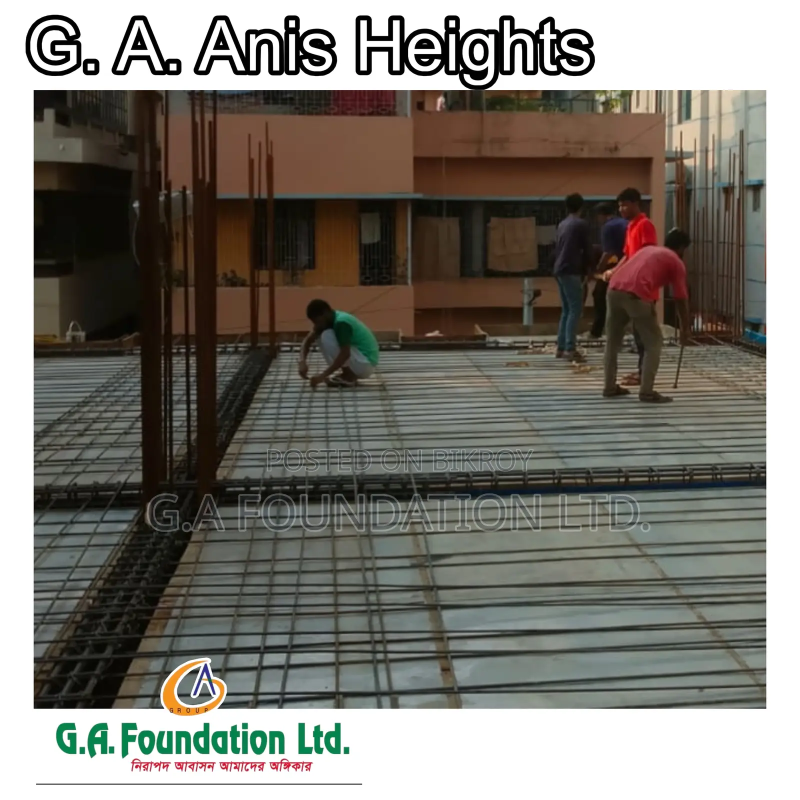 3bdrm Apartment in G. A. Anis Heights, Mirpur for Sale in Mirpur