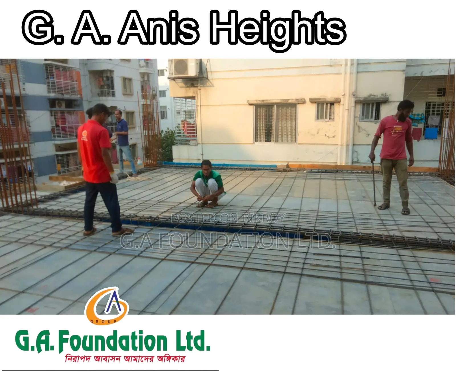 3bdrm Apartment in G. A. Anis Heights, Mirpur for Sale in Mirpur