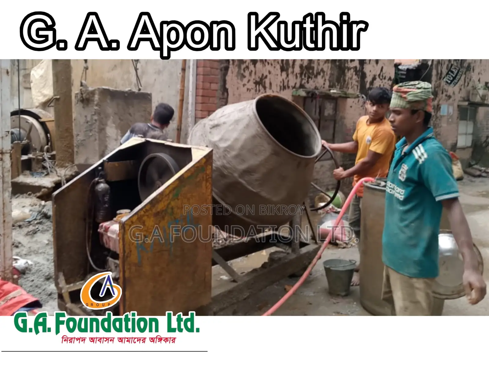3bdrm Apartment in G. A. Apon Kuthir, Mirpur for Sale in Mirpur
