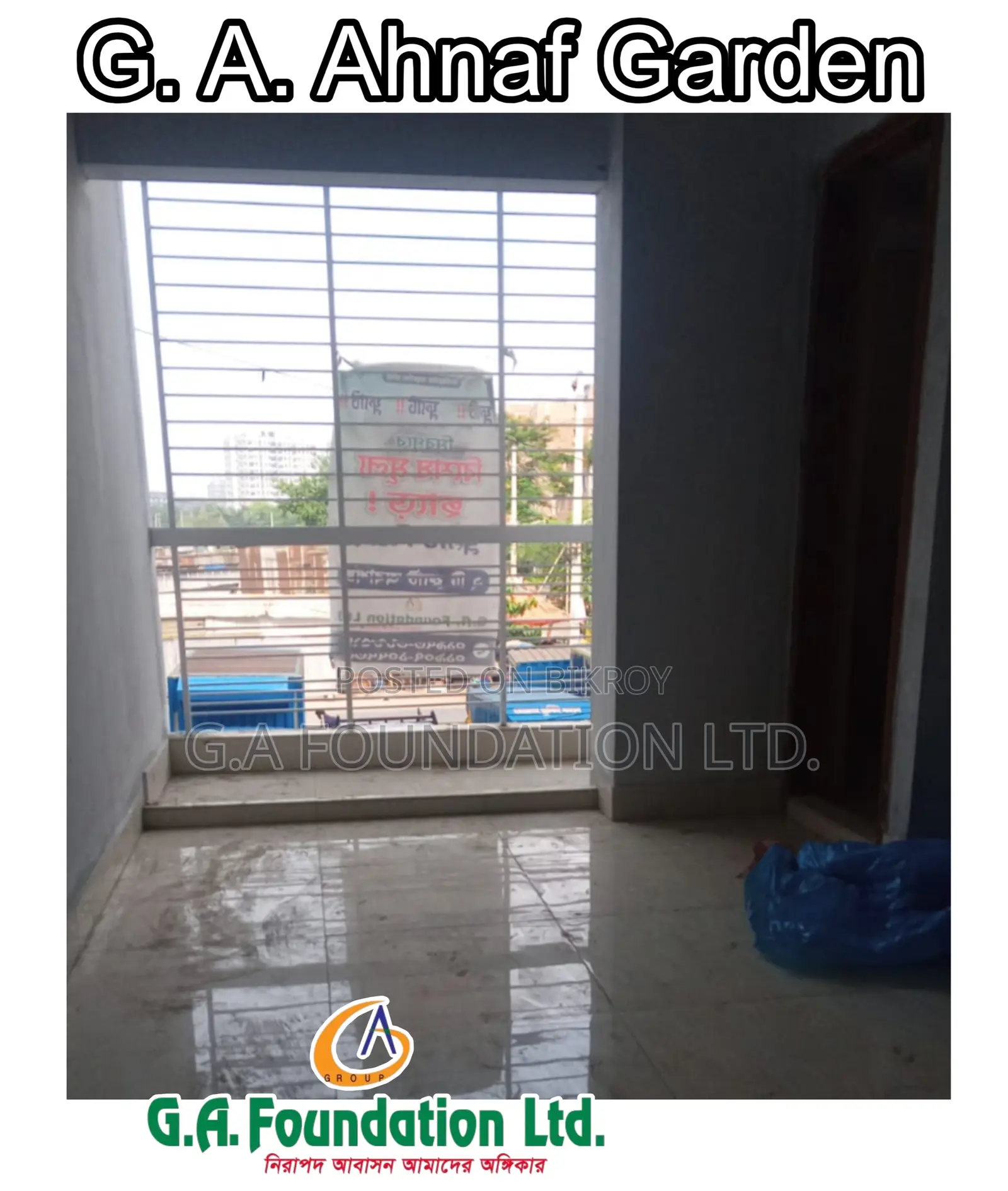 3bdrm Apartment in G. A. Ahnaf Garden, Mirpur for Sale in Mirpur