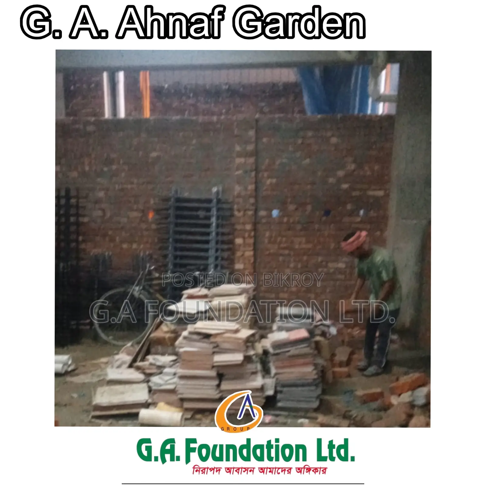 3bdrm Apartment in G. A. Ahnaf Garden, Mirpur for Sale in Mirpur