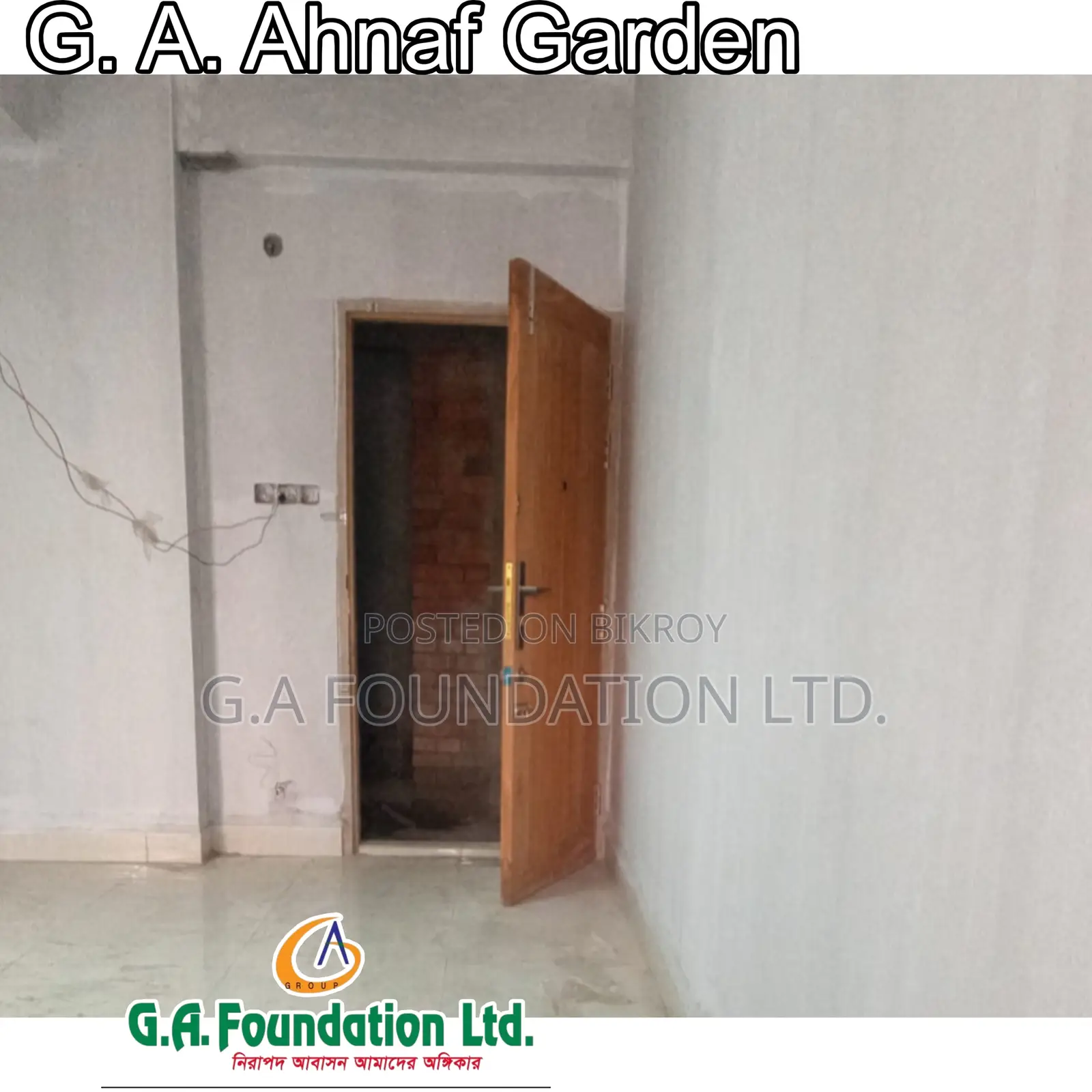 3bdrm Apartment in G. A. Ahnaf Garden, Mirpur for Sale in Mirpur