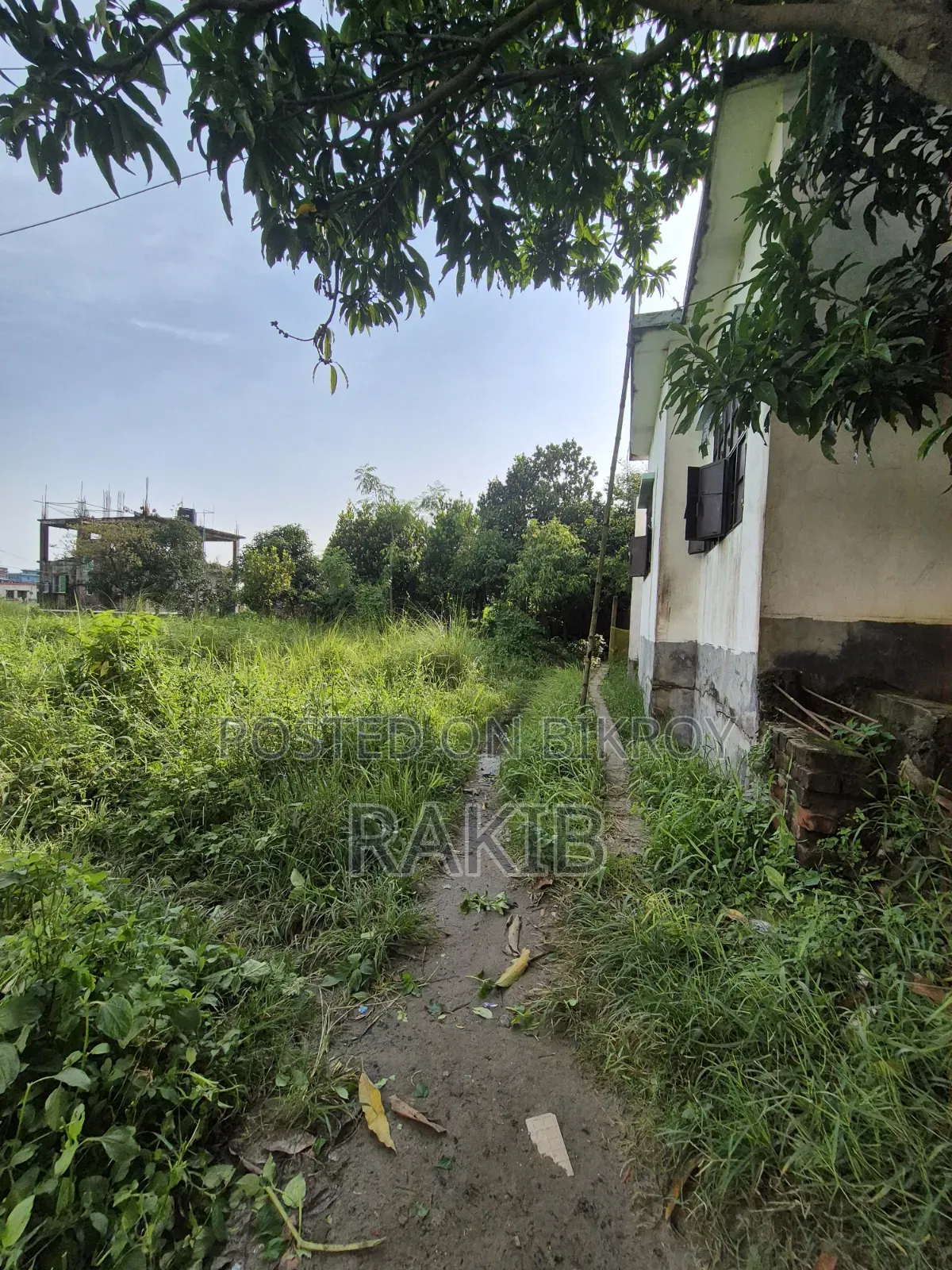 Land for sale 4 decimals near Paity Government School in Demra