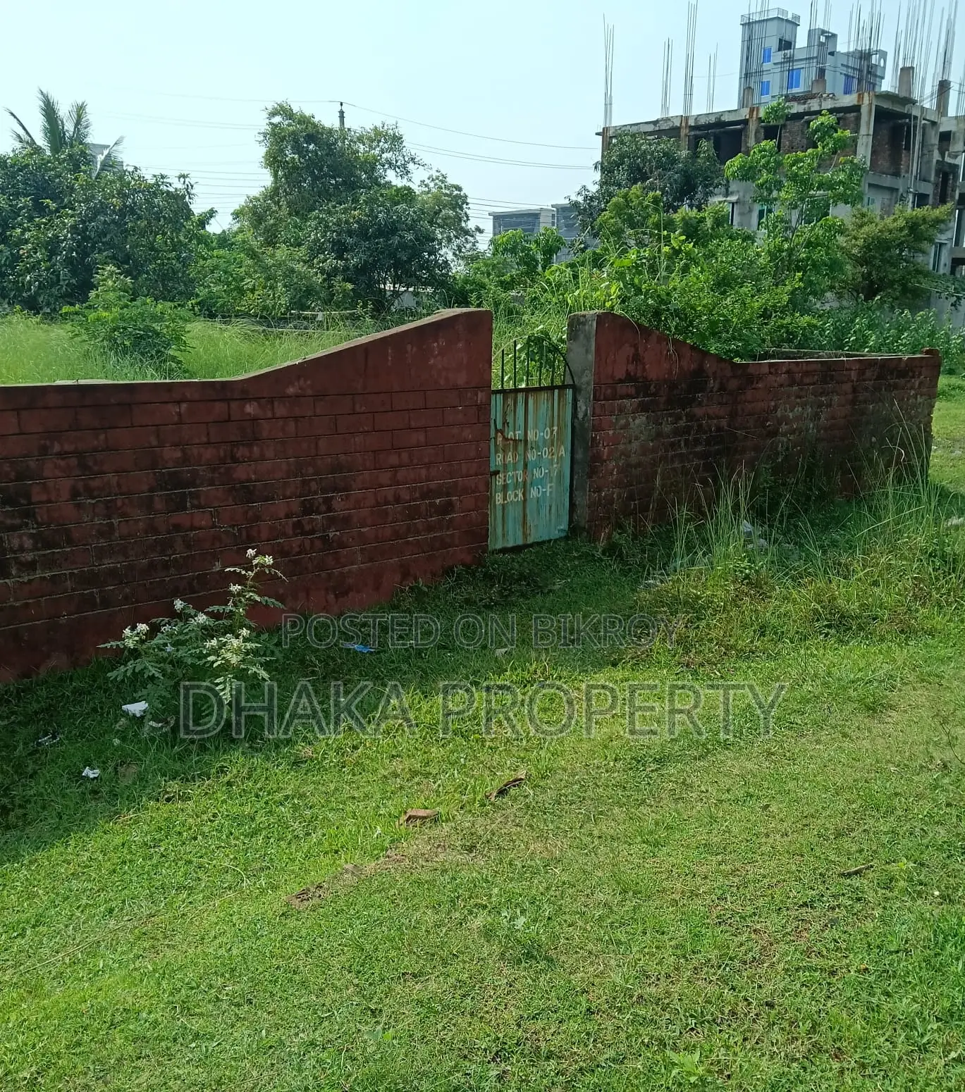 30ft Road 3 Katha Park East at Sector-17/F in Uttara