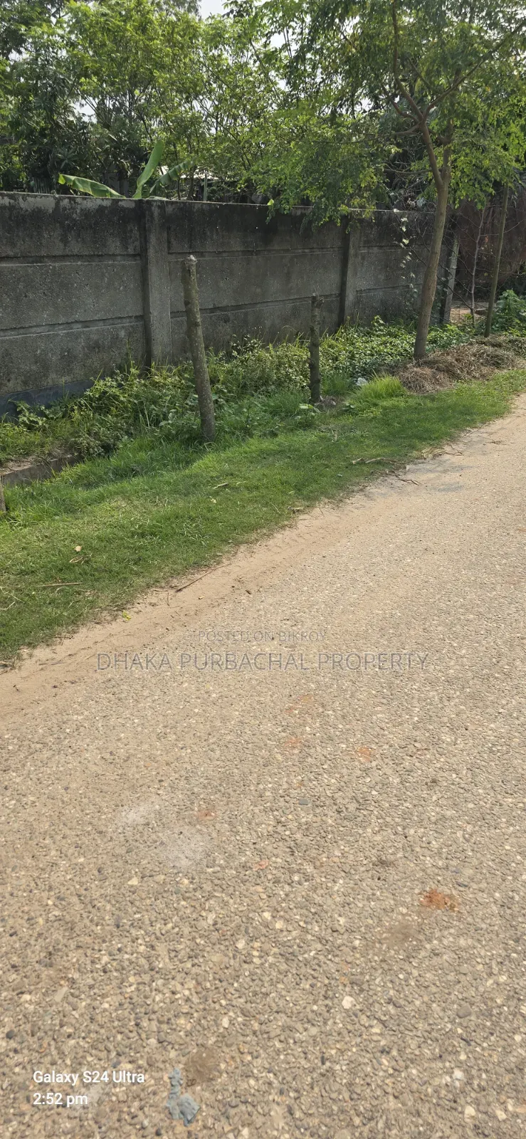 Uttara 3rd Phase 17/K, 60' Wide Road Plot Sell in Uttara