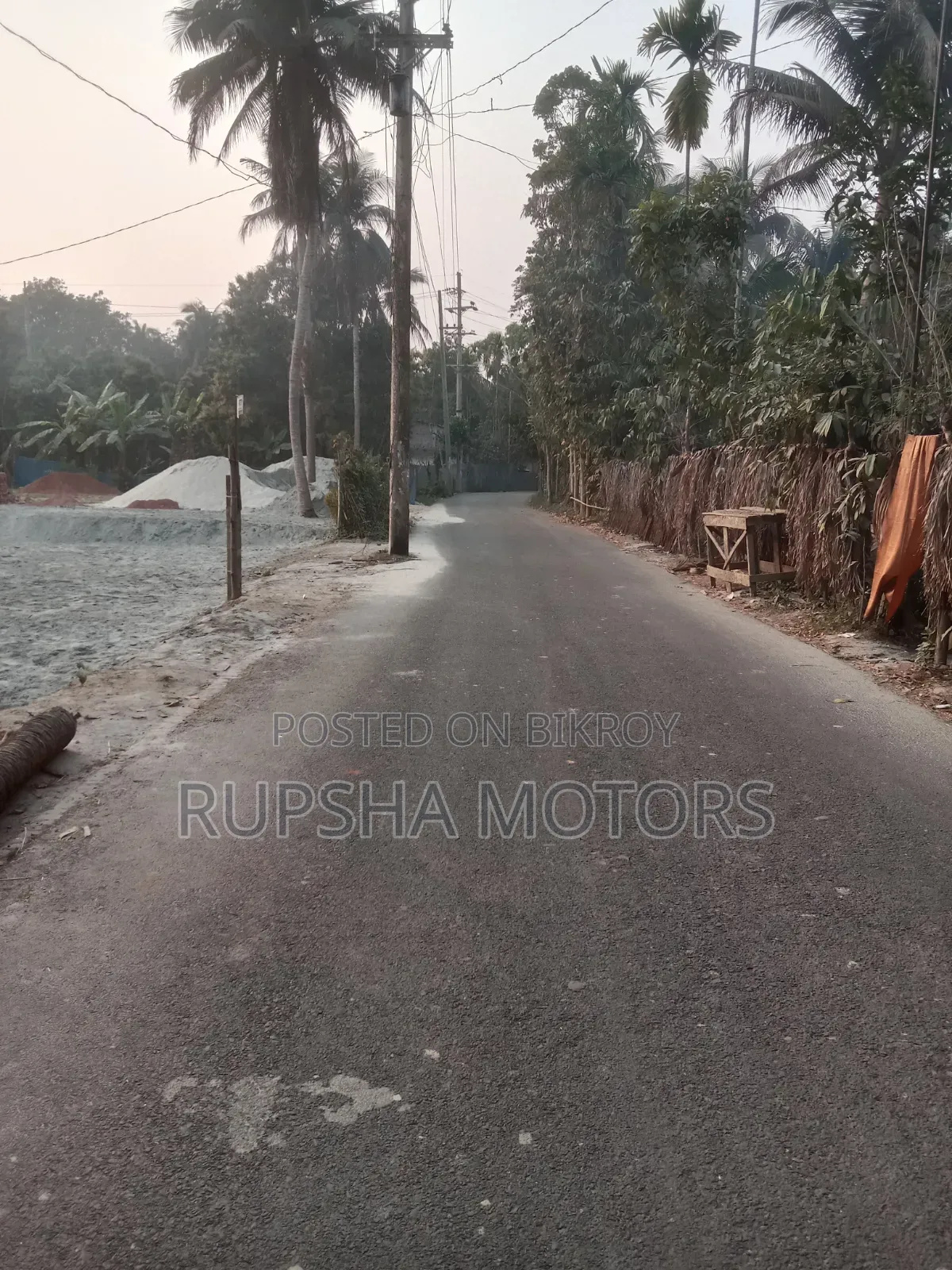 22 decimal land for sale with 25 feet wide road in Rupsha