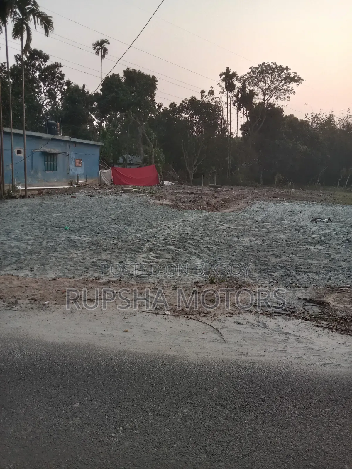 22 decimal land for sale with 25 feet wide road in Rupsha