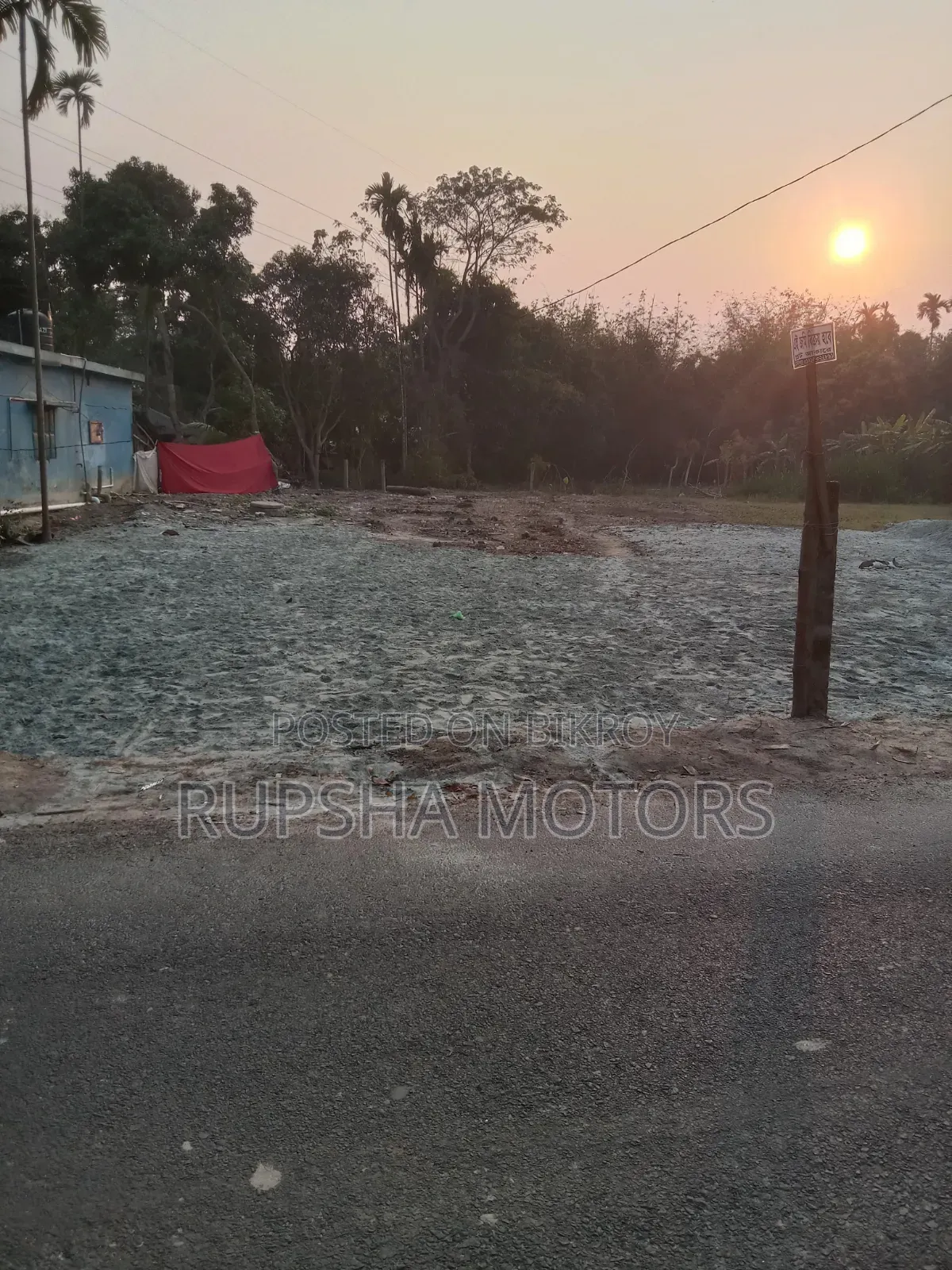 22 decimal land for sale with 25 feet wide road in Rupsha