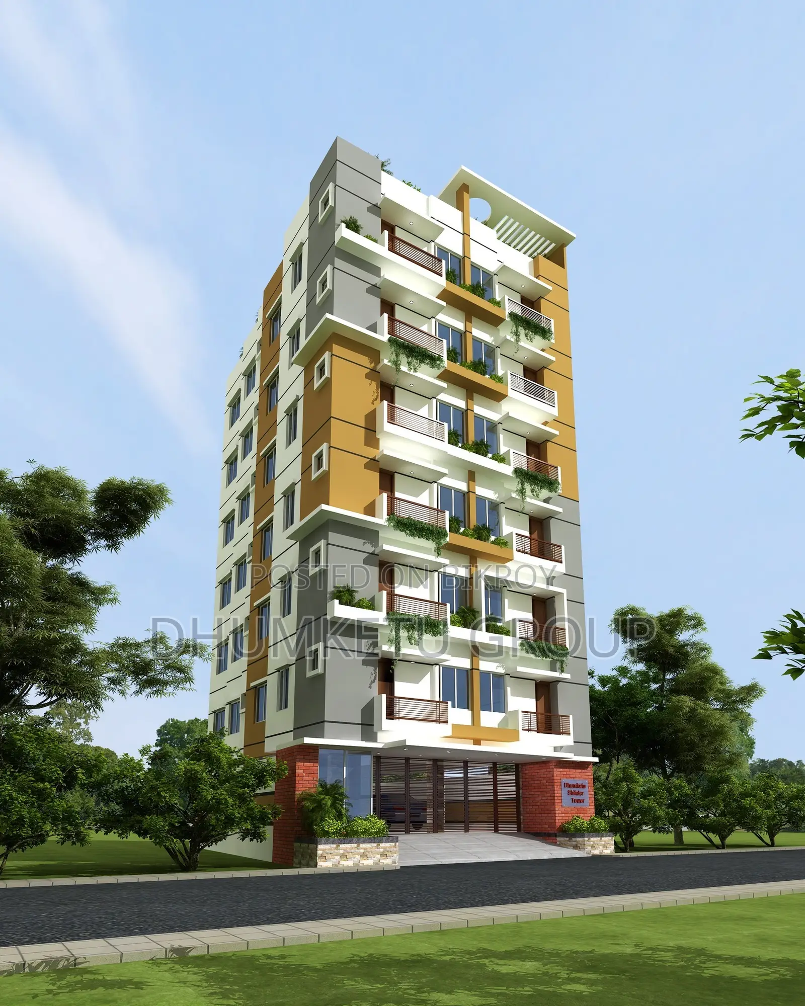 3-Bedroom Apartment in Dhumketu Sikdar, 60 Feet Road for Sale in 60 Feet Road