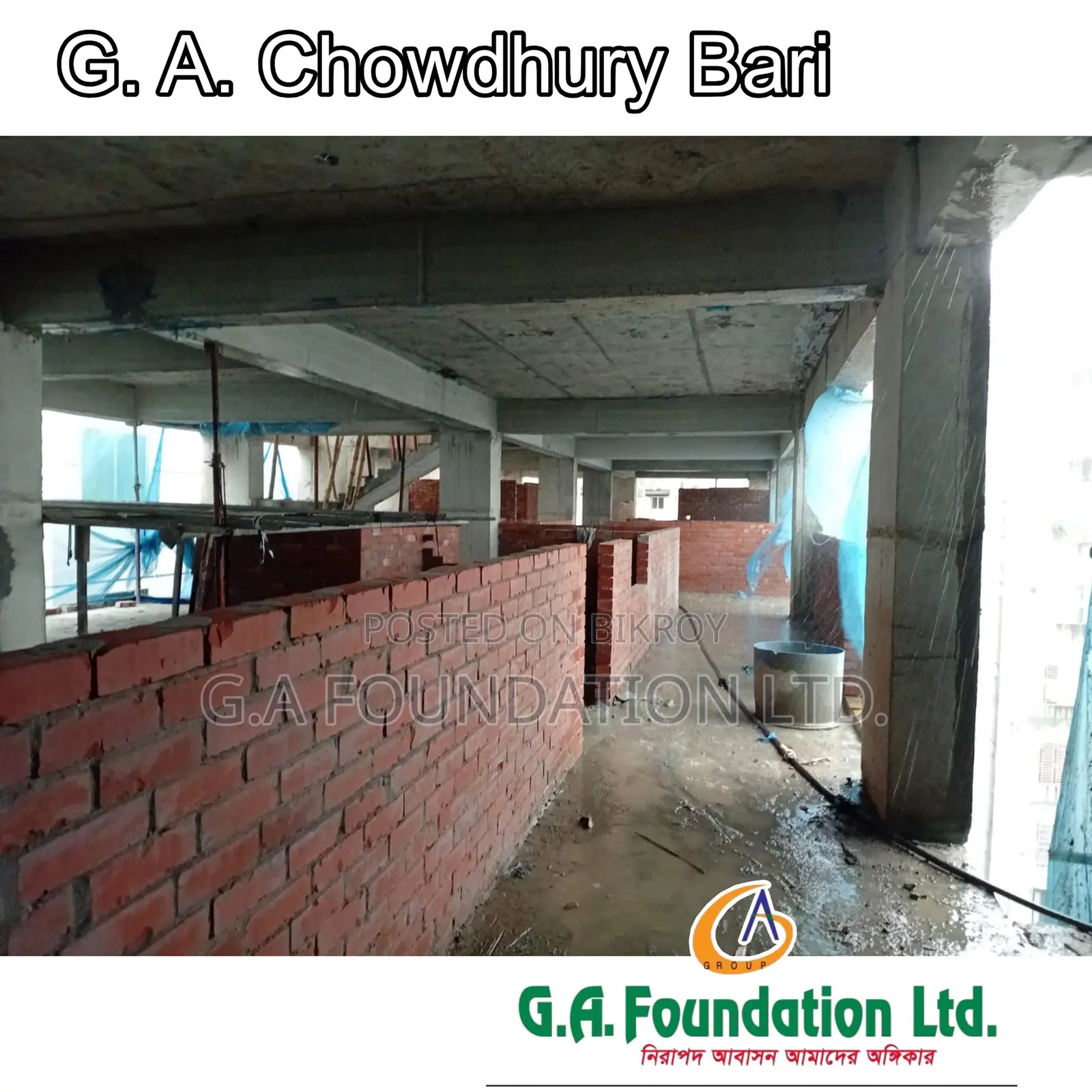 3-Bedroom Apartment in G. A. Chowdhury Bari, Mirpur for Sale in Mirpur
