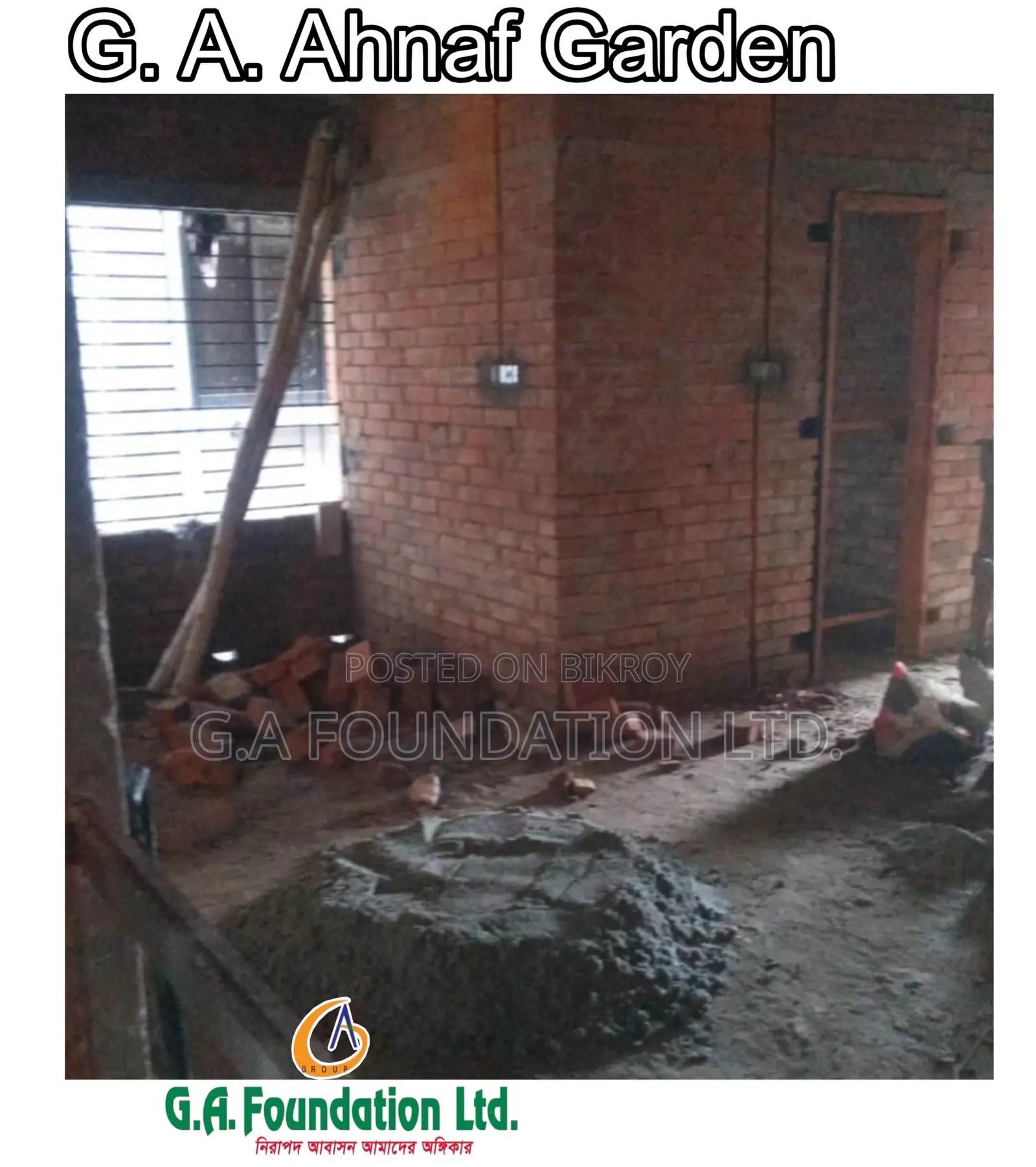 3-Bedroom Apartment in G. A. Ahnaf Garden, Mirpur for Sale in Mirpur