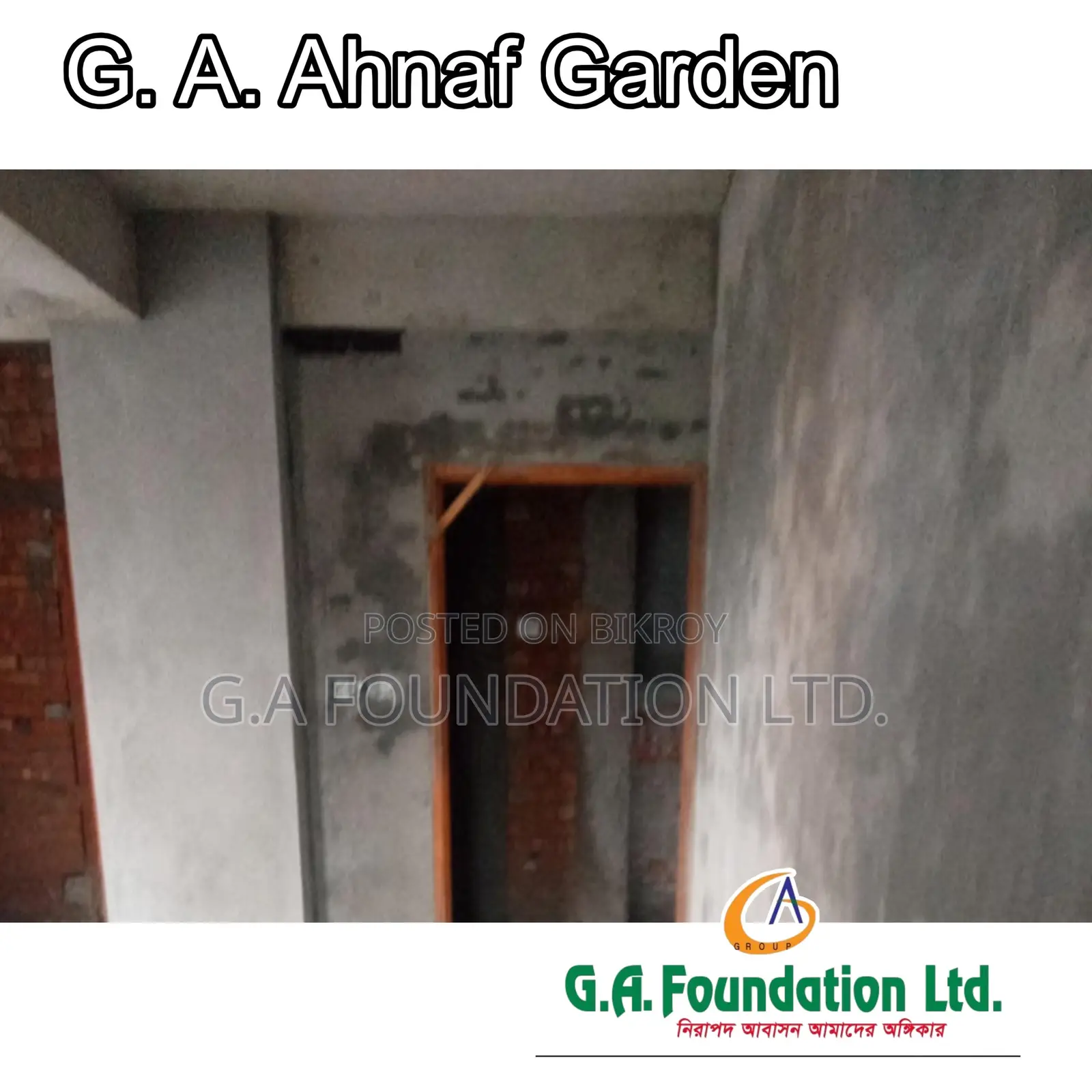 3-Bedroom Apartment in G. A. Ahnaf Garden, Mirpur for Sale in Mirpur