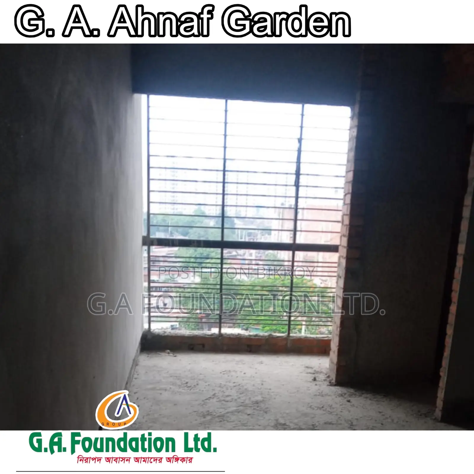 3-Bedroom Apartment in G. A. Ahnaf Garden, Mirpur for Sale in Mirpur