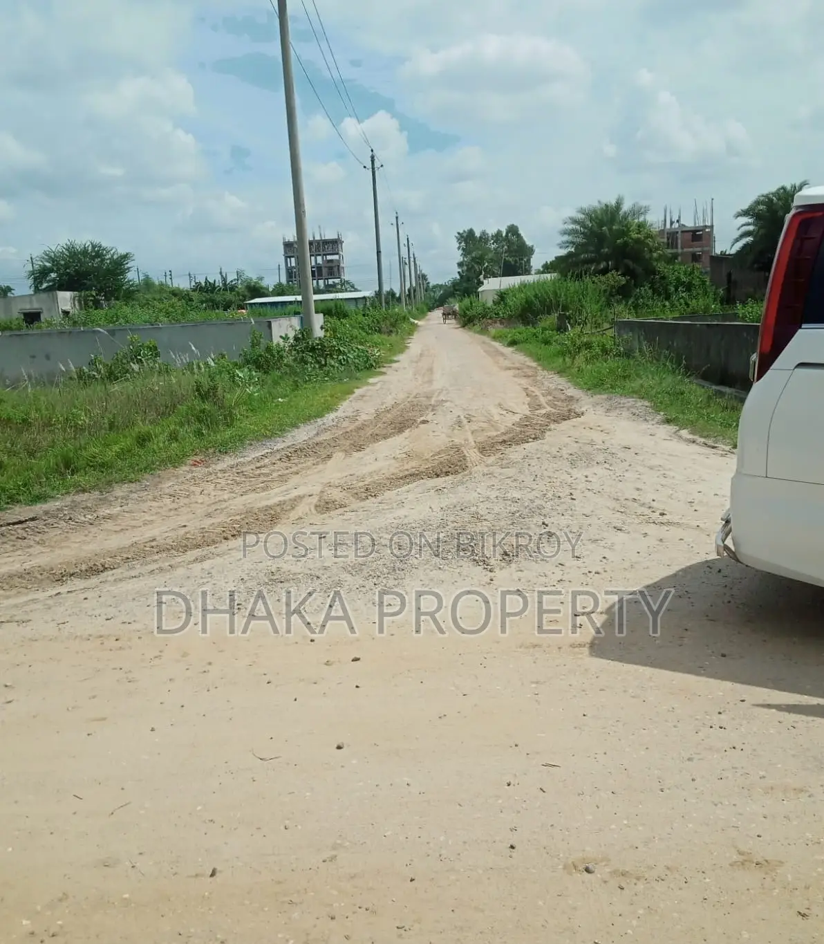 On 30ft Road, 3 Katha Lake Facing South at Sector-25 in Purbachal