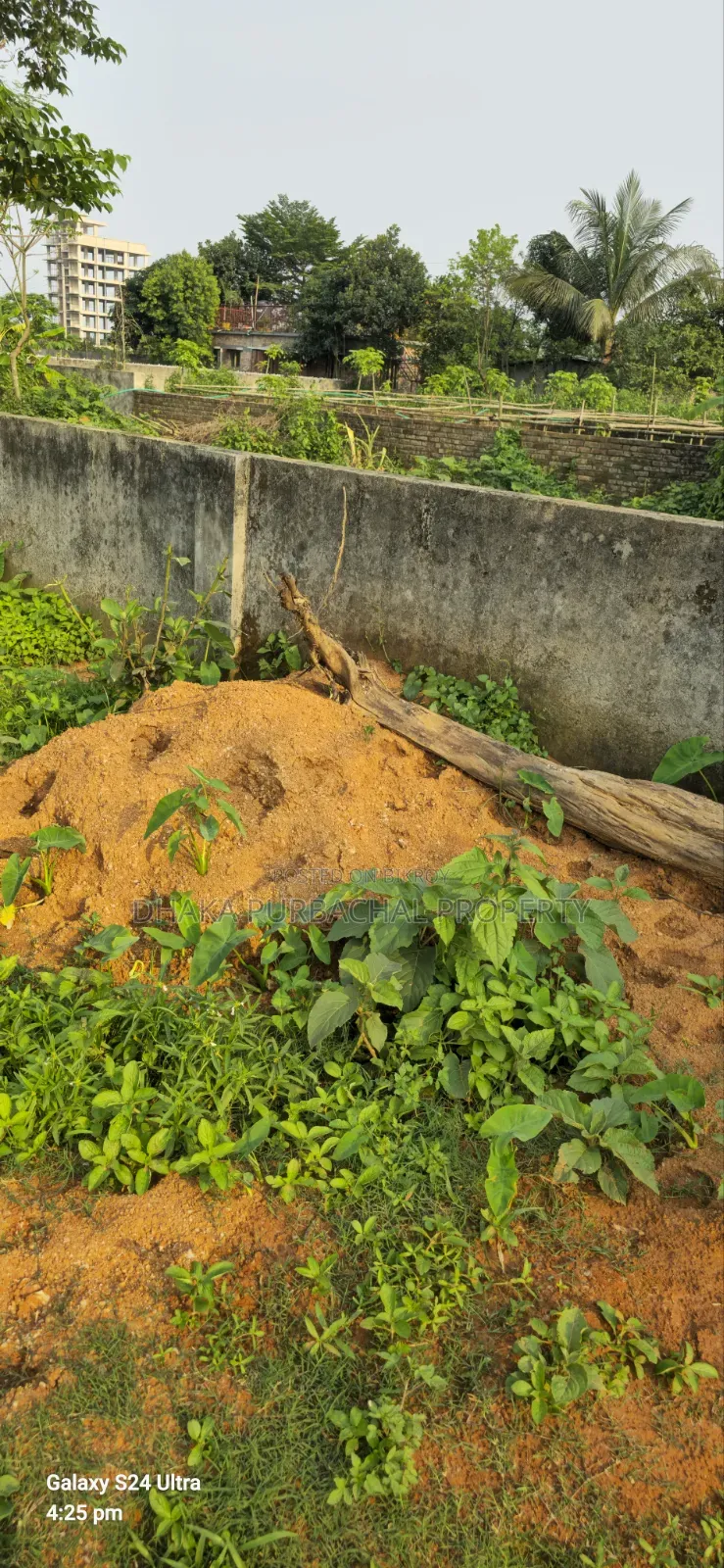 5 Katha plot for sale on Rajuk Purbachal Lakeview Road in Purbachal