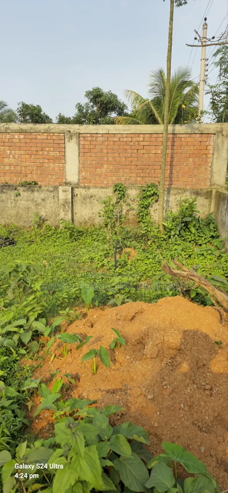 Purbachal Sector-11, South-facing 5 Katha Plot for Sale in Purbachal