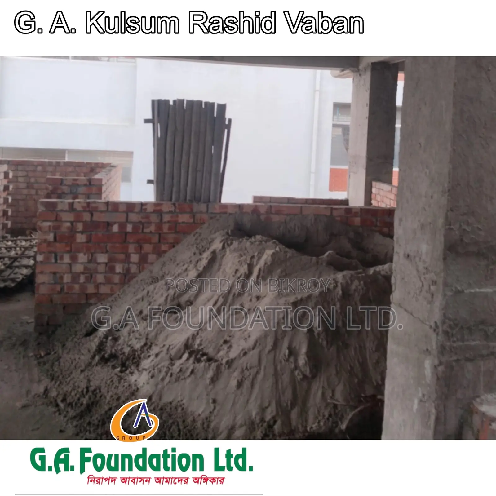 3-Bedroom Apartment in G. A. Kulsum Rashid, Mirpur for Sale in Mirpur