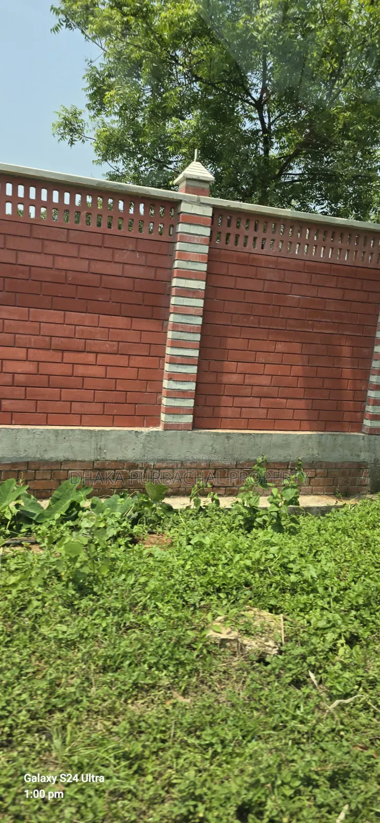 Purbachal Sector-3 Lake View 75'x30' Corner 10 Katha Plot for Sale in Purbachal