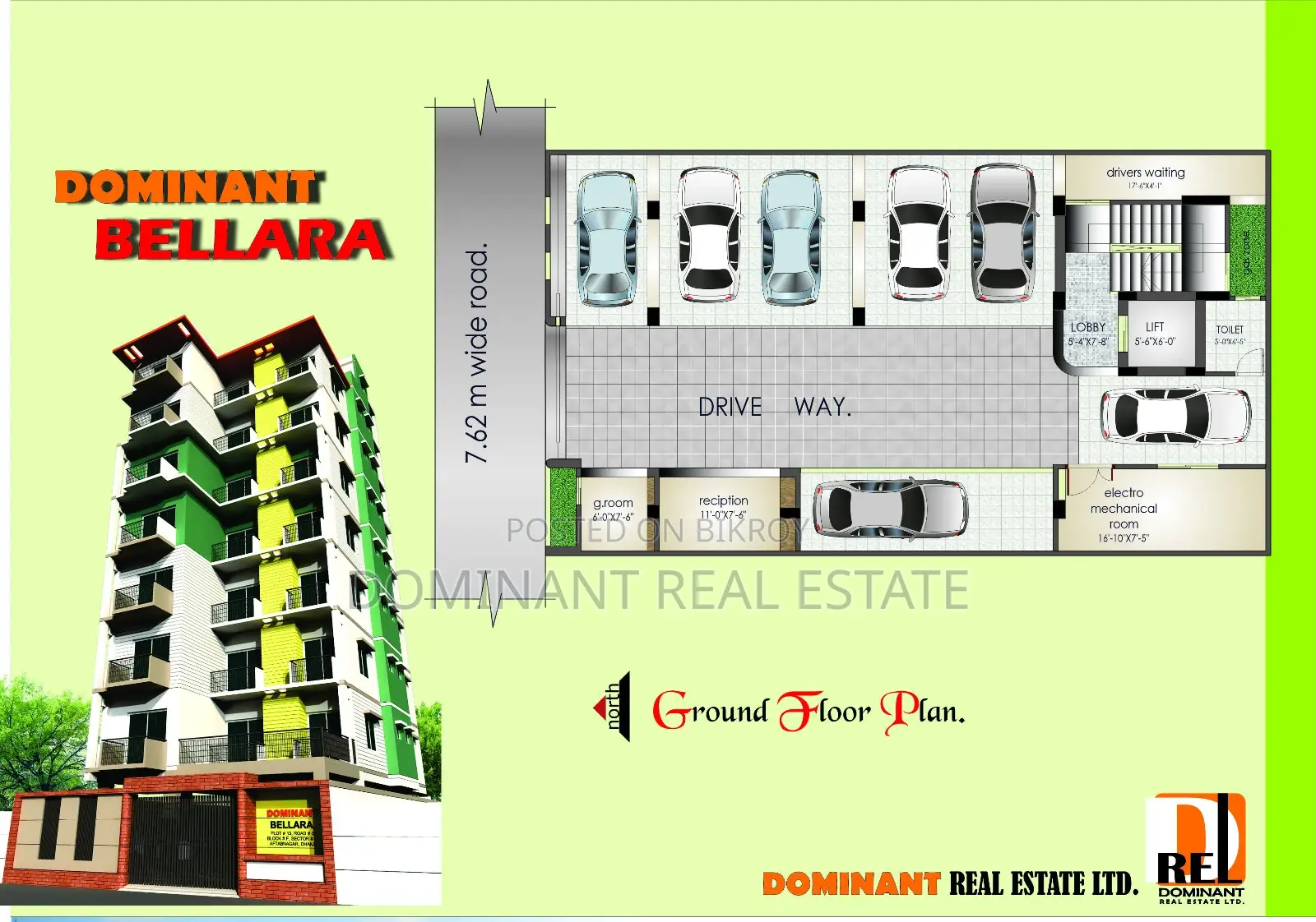 3 Bedroom Apartment in Dominant Real Estate, Aftab Nagar for Sale in Aftab Nagar