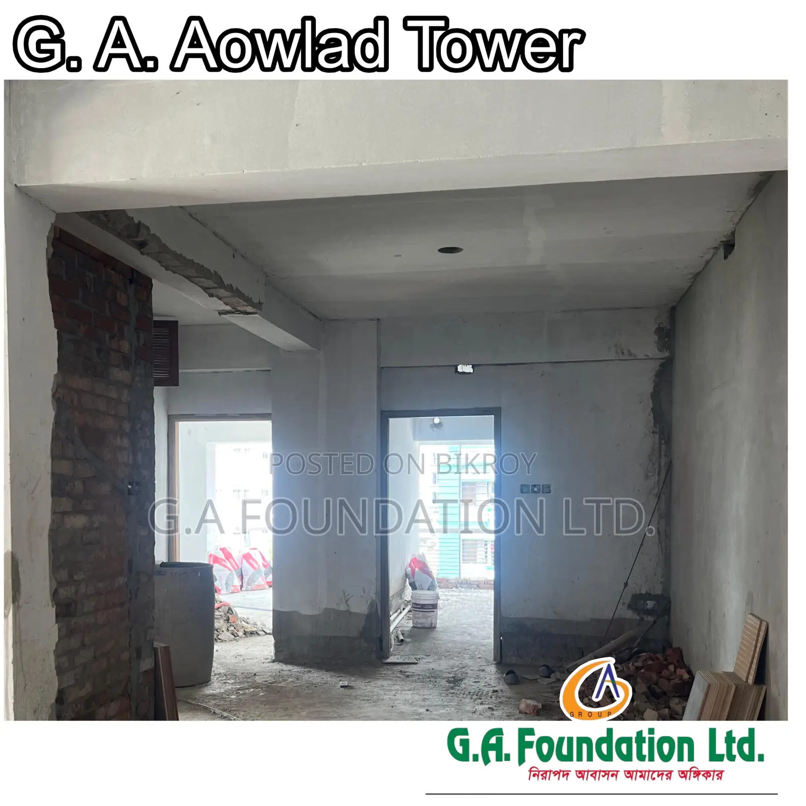 3-bedroom Apartment in G. A. Aowlad Tower, Mirpur for Sale in Mirpur