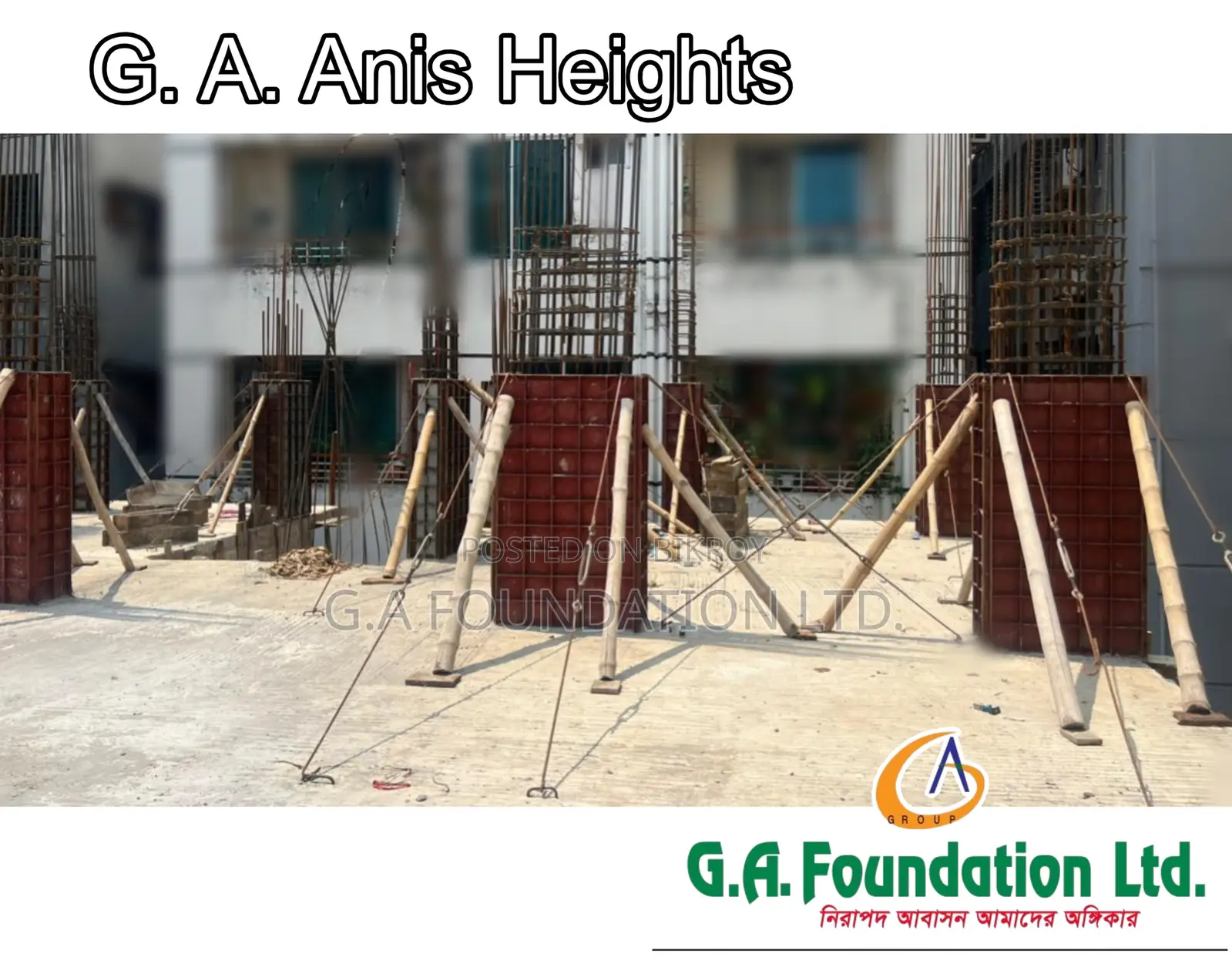3-bedroom Apartment in G. A. Anis Heights, Mirpur for Sale in Mirpur