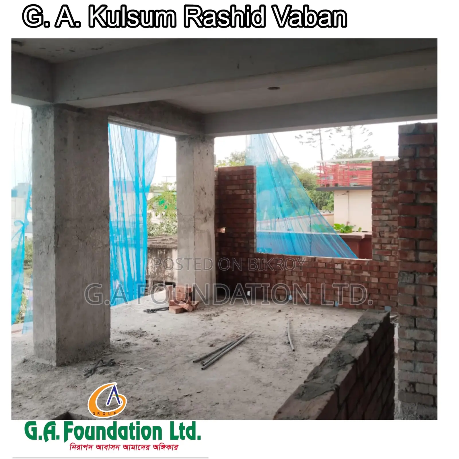3-Bedroom Apartment in G. A. Kulsum Rashid, Mirpur for Sale in Mirpur