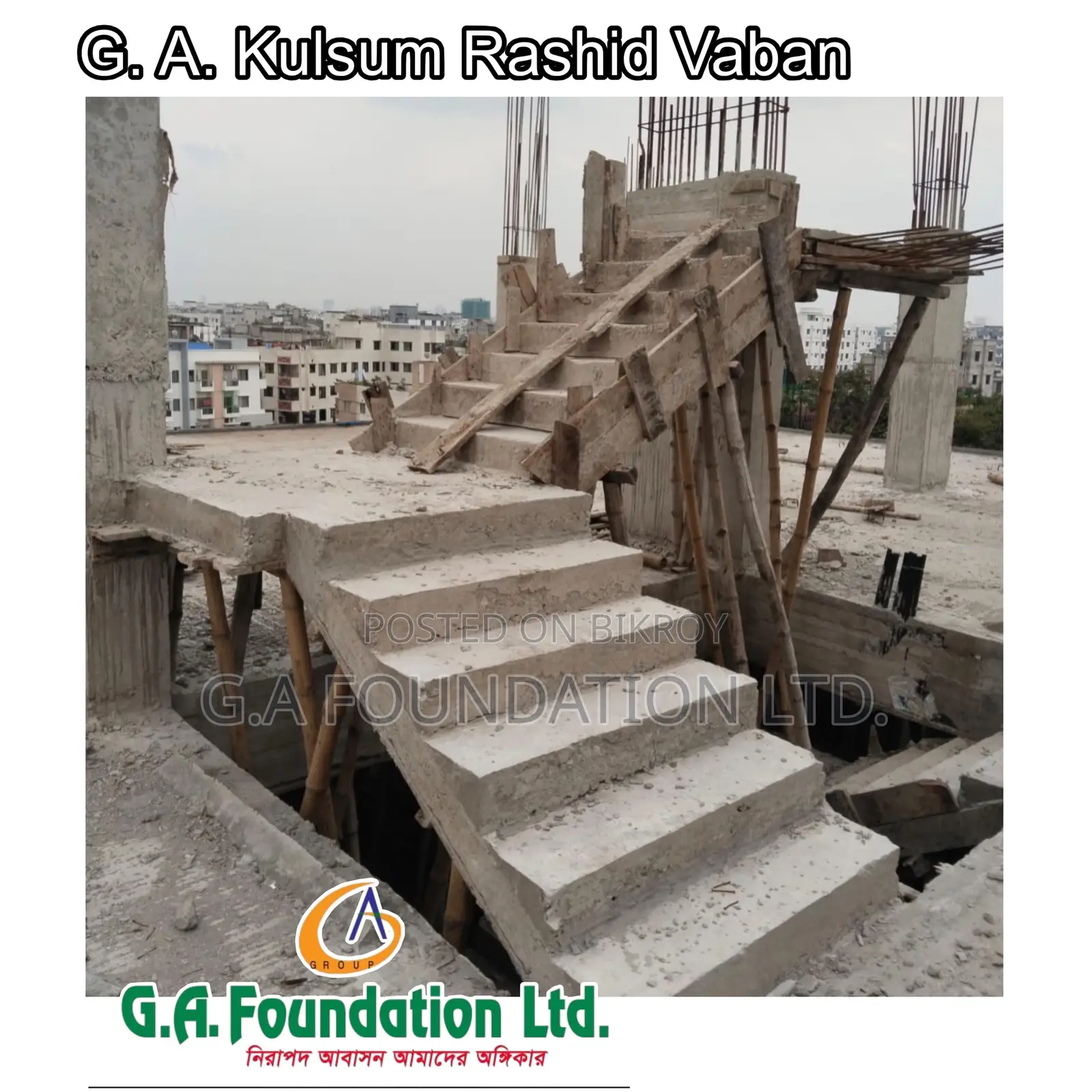 3-Bedroom Apartment in G. A. Kulsum Rashid, Mirpur for Sale in Mirpur