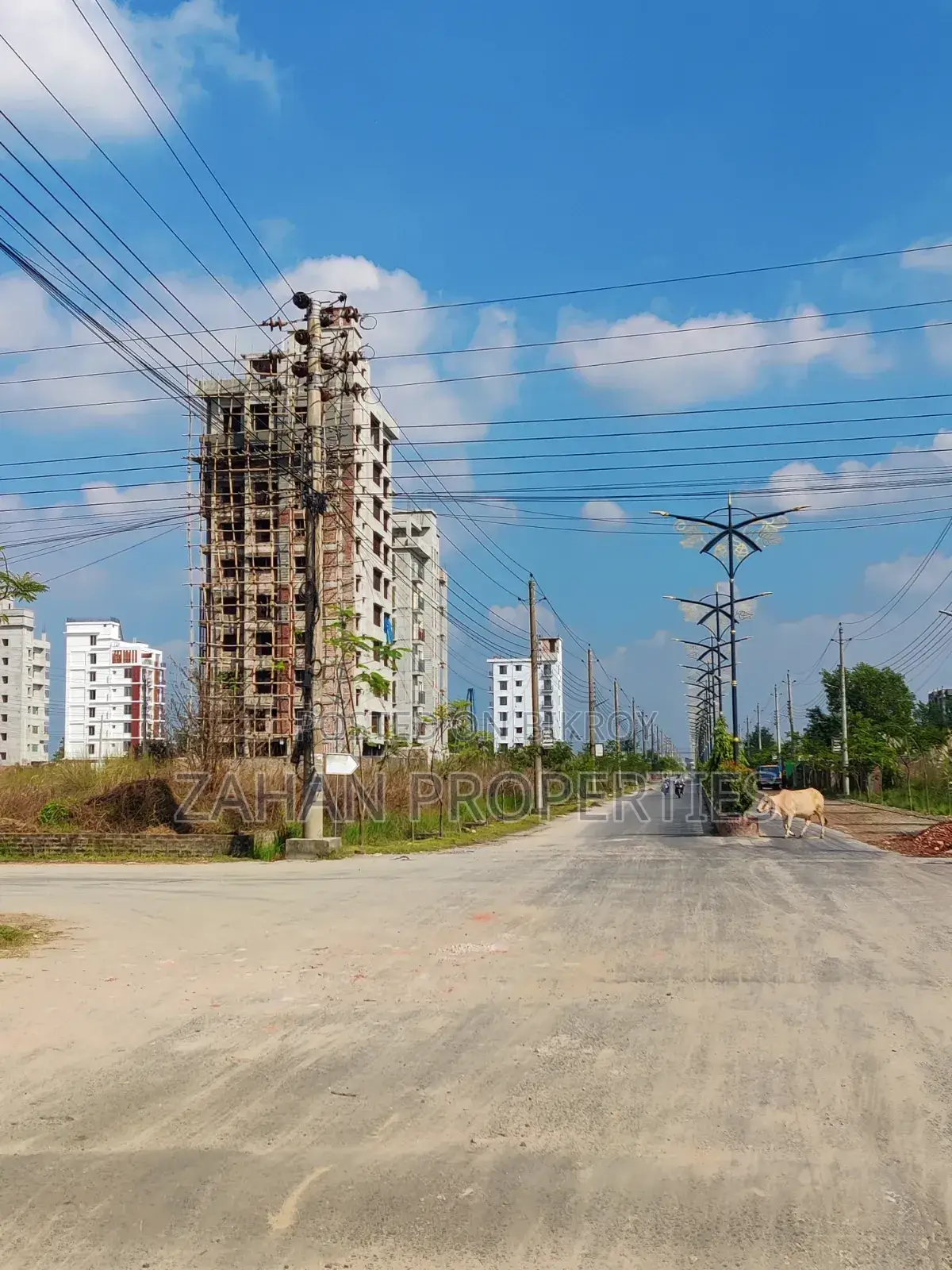 60 Ft Road N Block 3 Katha Plot Sell in Basundhara