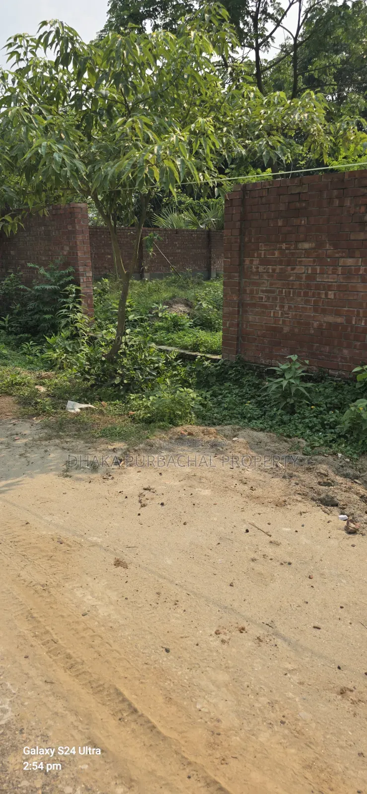 Purbachal 54 feet south-facing 3 katha plot for sale in Purbachal