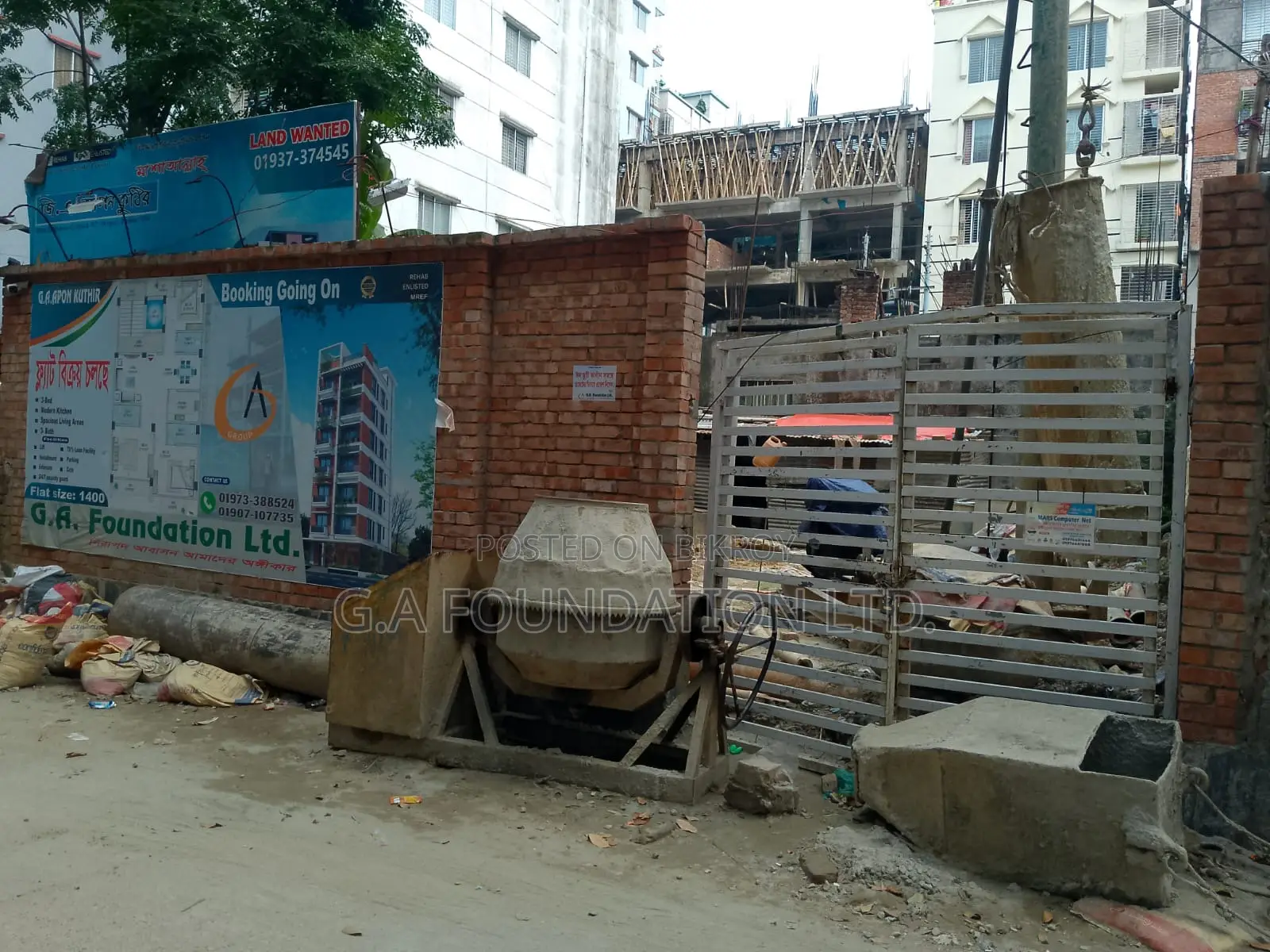 3-Bedroom Apartment in G. A. Apon Kuthir, Mirpur for Sale in Mirpur